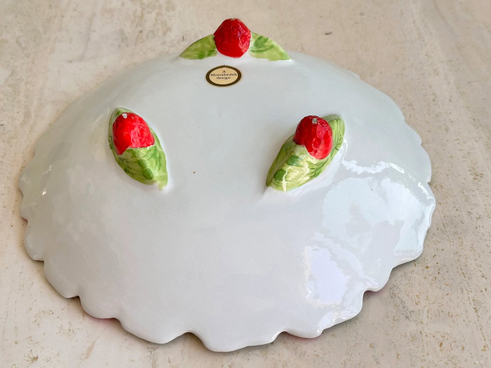 Mottahedeh Strawberry Footed Bowl - 7