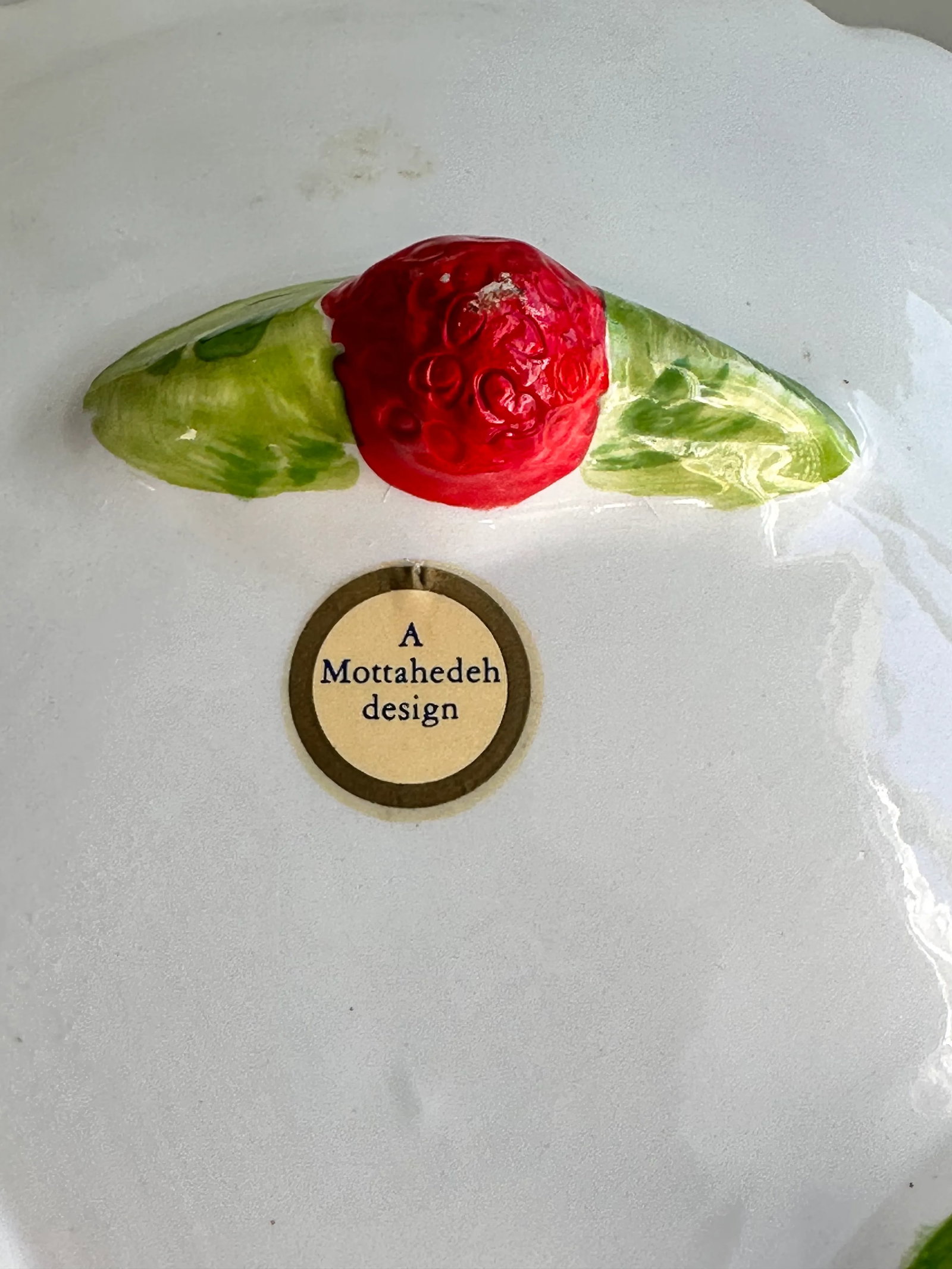 Mottahedeh Strawberry Footed Bowl - 8