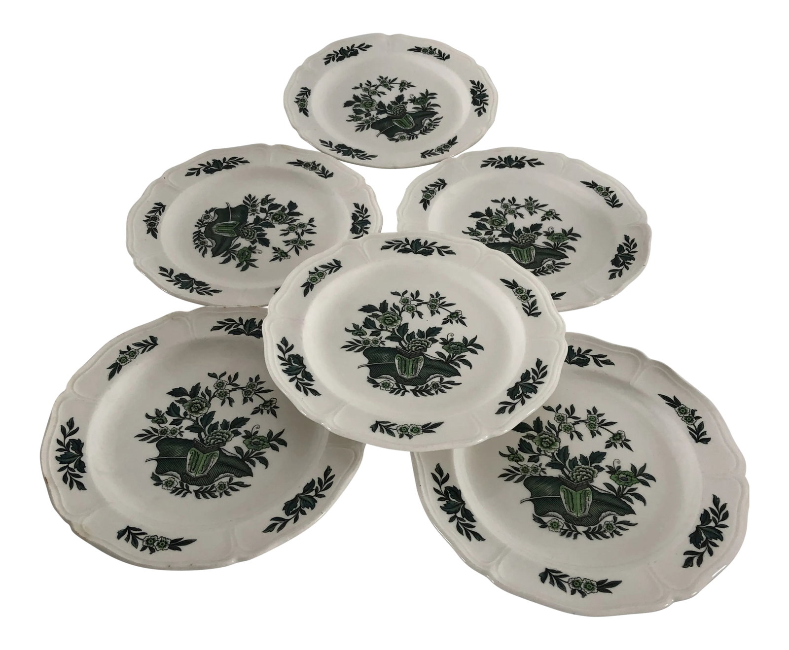 Vintage Wedgwood "Barlaston" Bread / Dessert Plates S-6 (1 of 6)