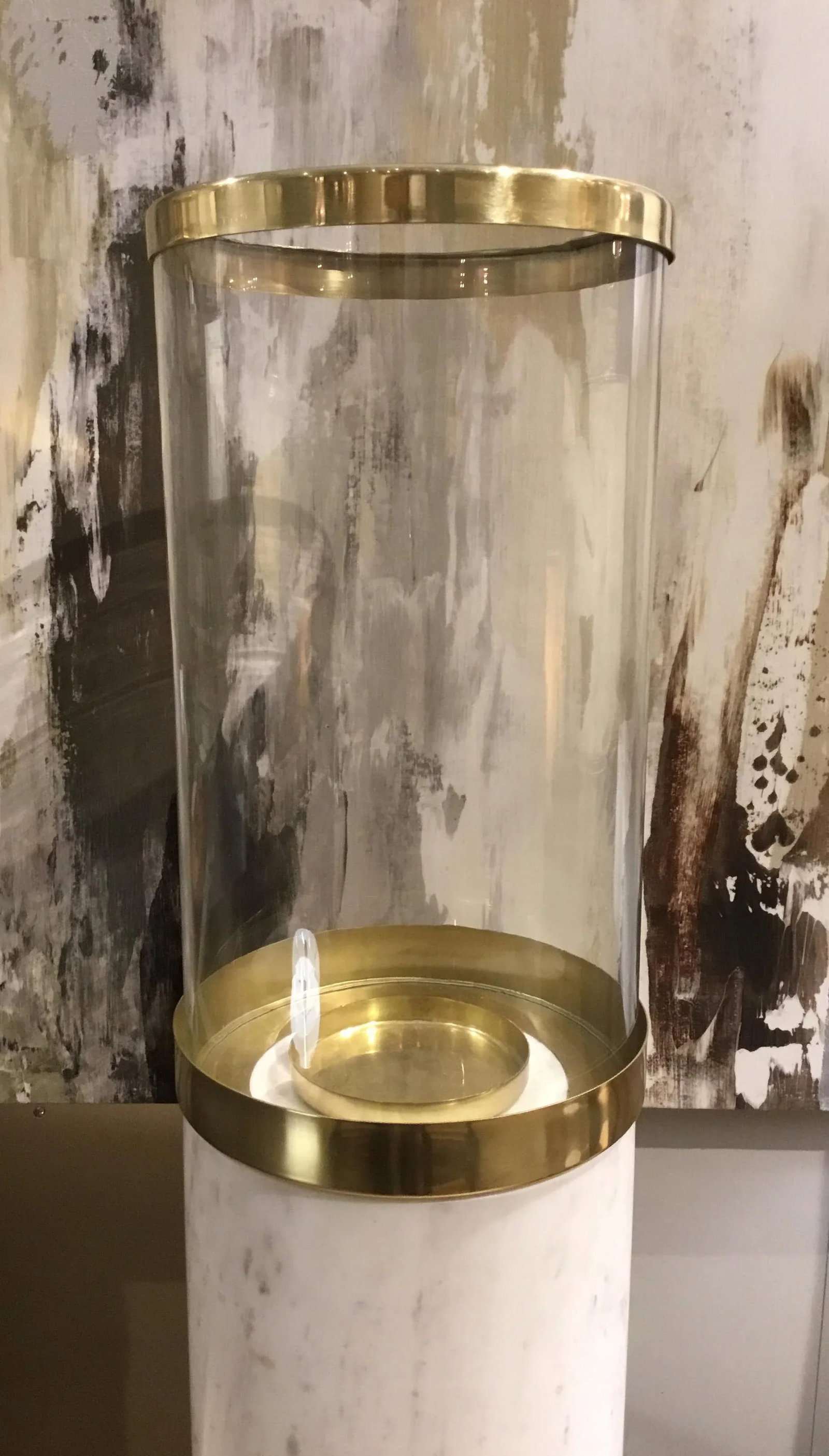 Arteriors Lucy Large Marble Hurricane - 4