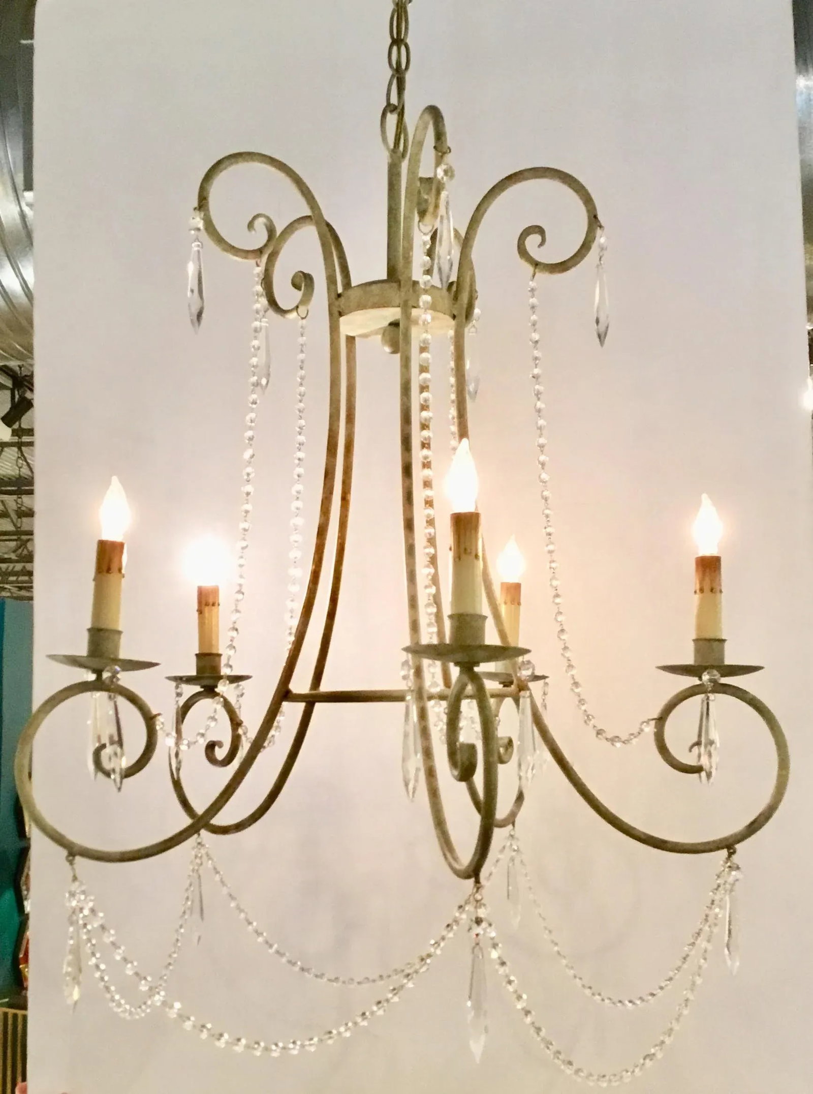 Currey & Co, French Style Chandelier - 2