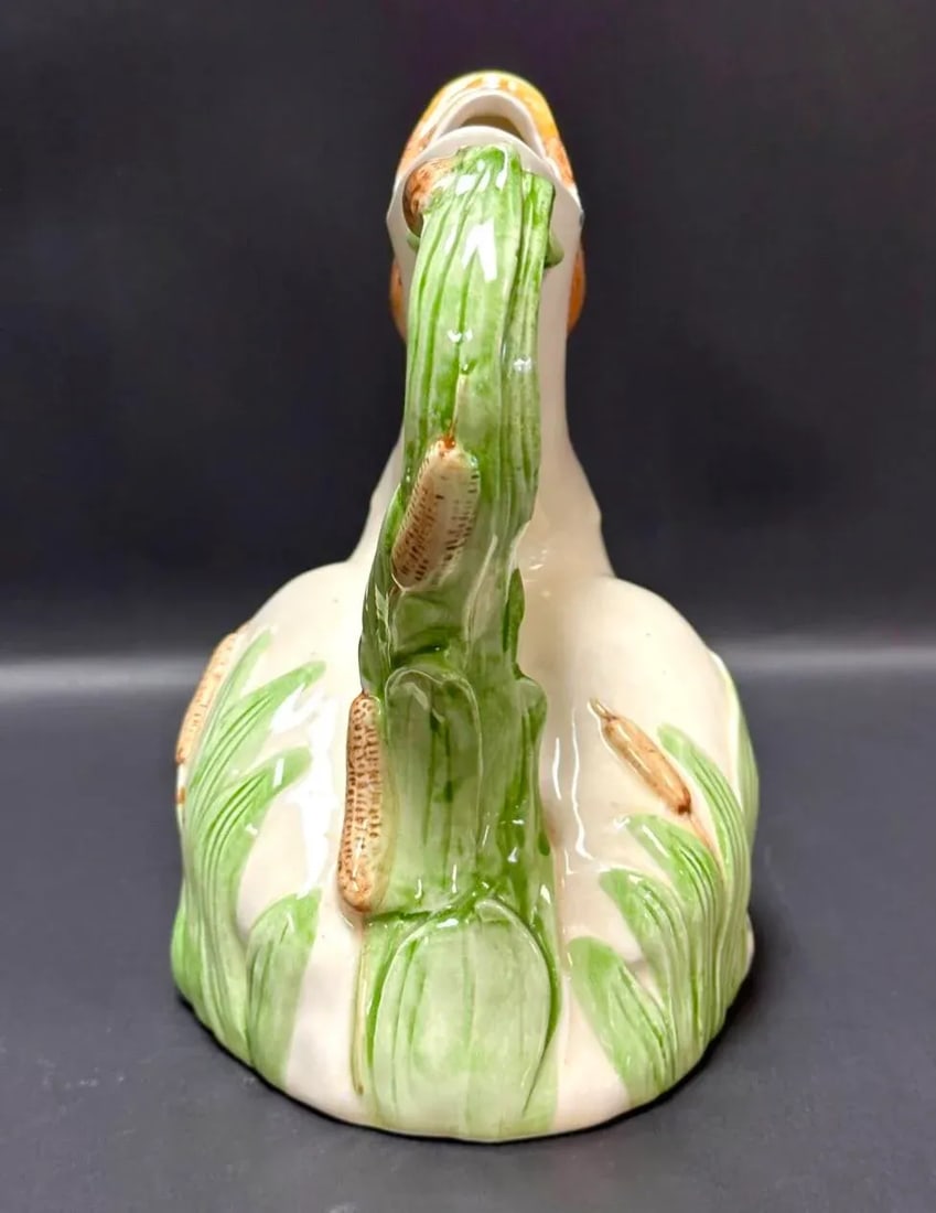 Vintage 1980s Fitz & Floyd Pelican With Fish Pitcher, Made in Japan - 3