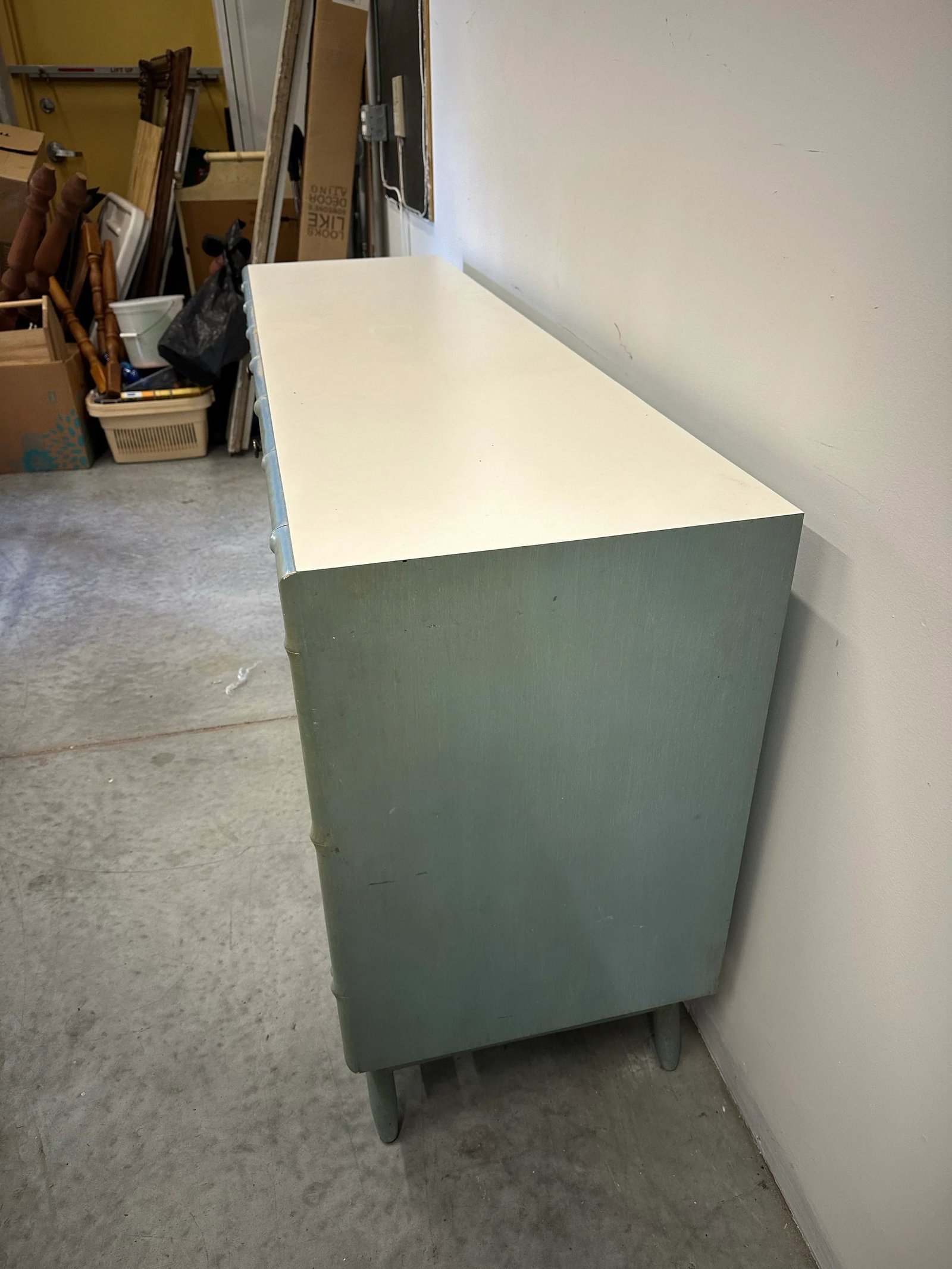 1950s Ficks Reed Style Sideboard - 4