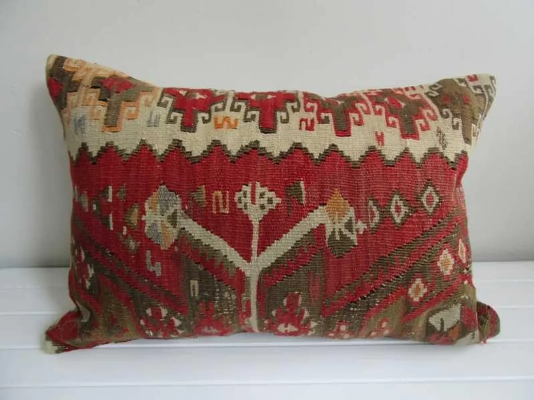 Decorative Turkish Kilim Pillow - 4
