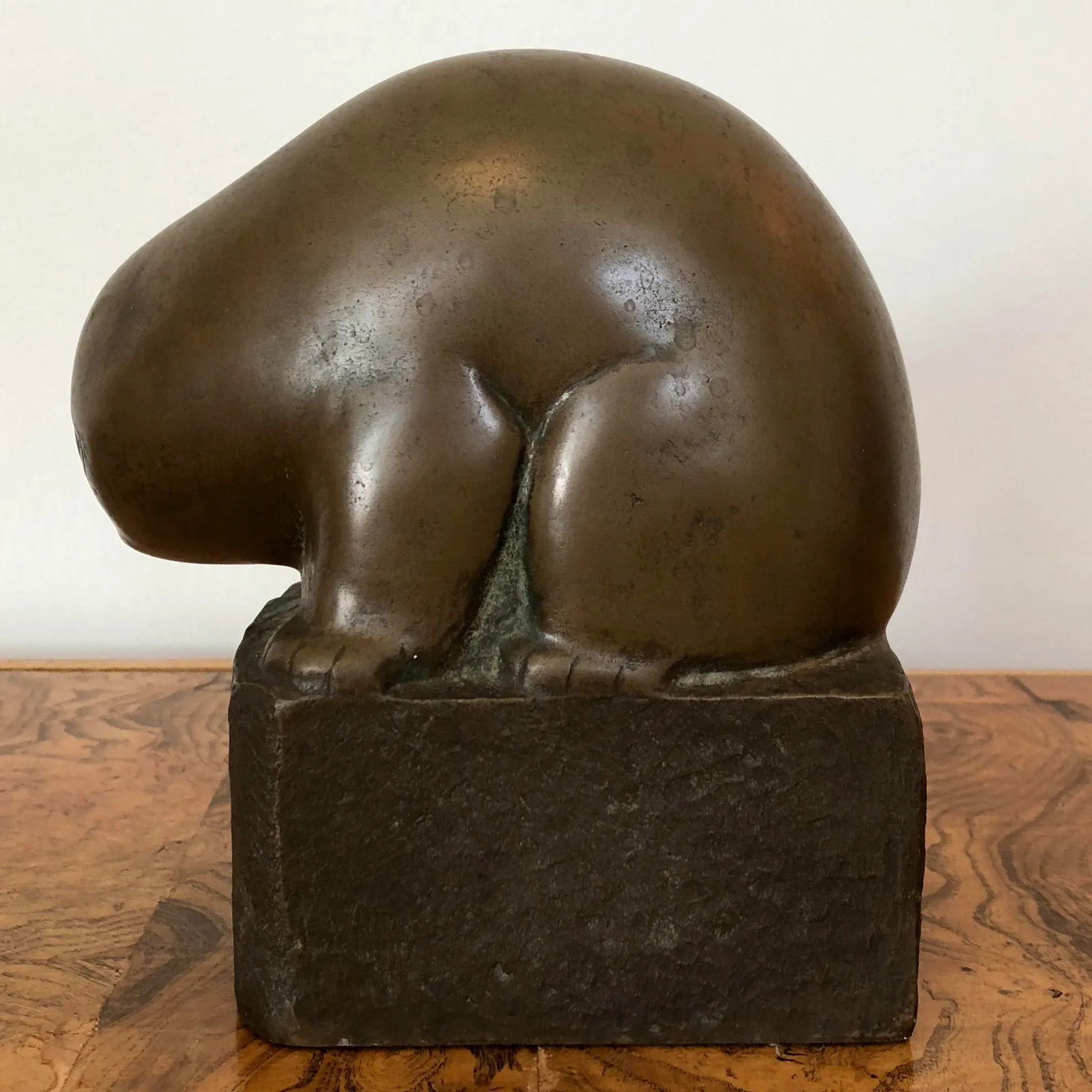 Mid-Century Bronze Opossum Figure - 4