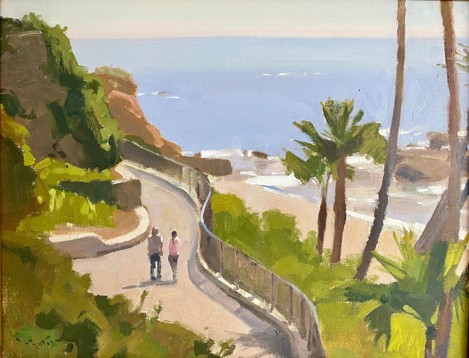 California Plein Air Painting "Heisler Stroll" - 3