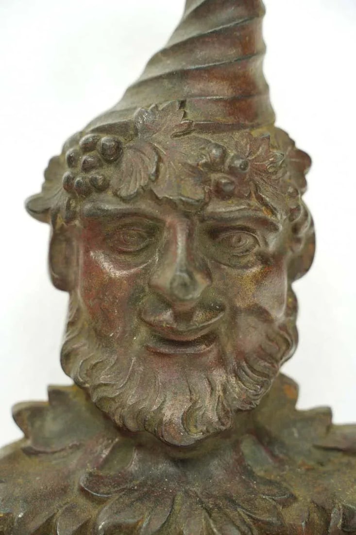 Late 20th Century Cast Iron Figural Gnome Statue - 3