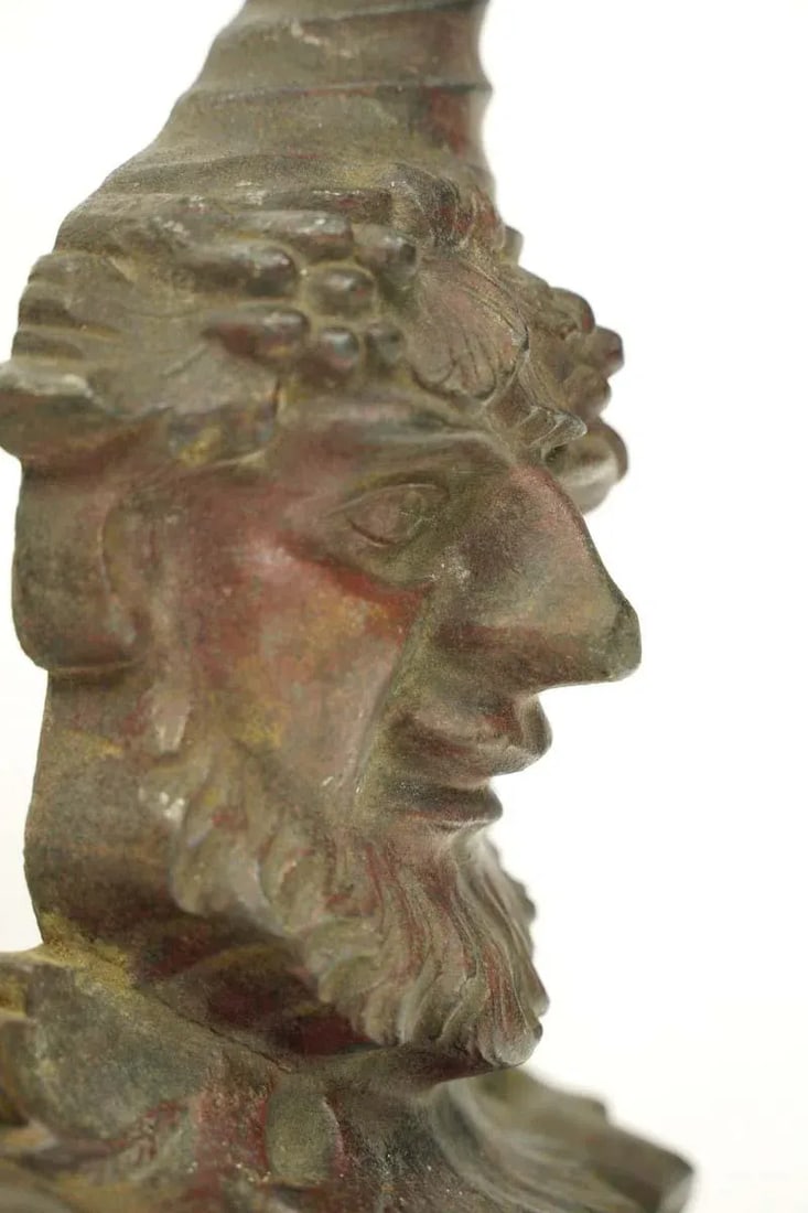 Late 20th Century Cast Iron Figural Gnome Statue - 6