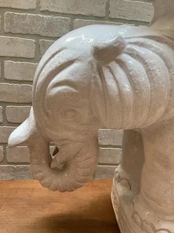 Vintage Elephant Indoor/Outdoor Stand - 4