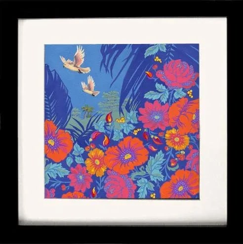 Tropical Bird 2 Original Painting - 5