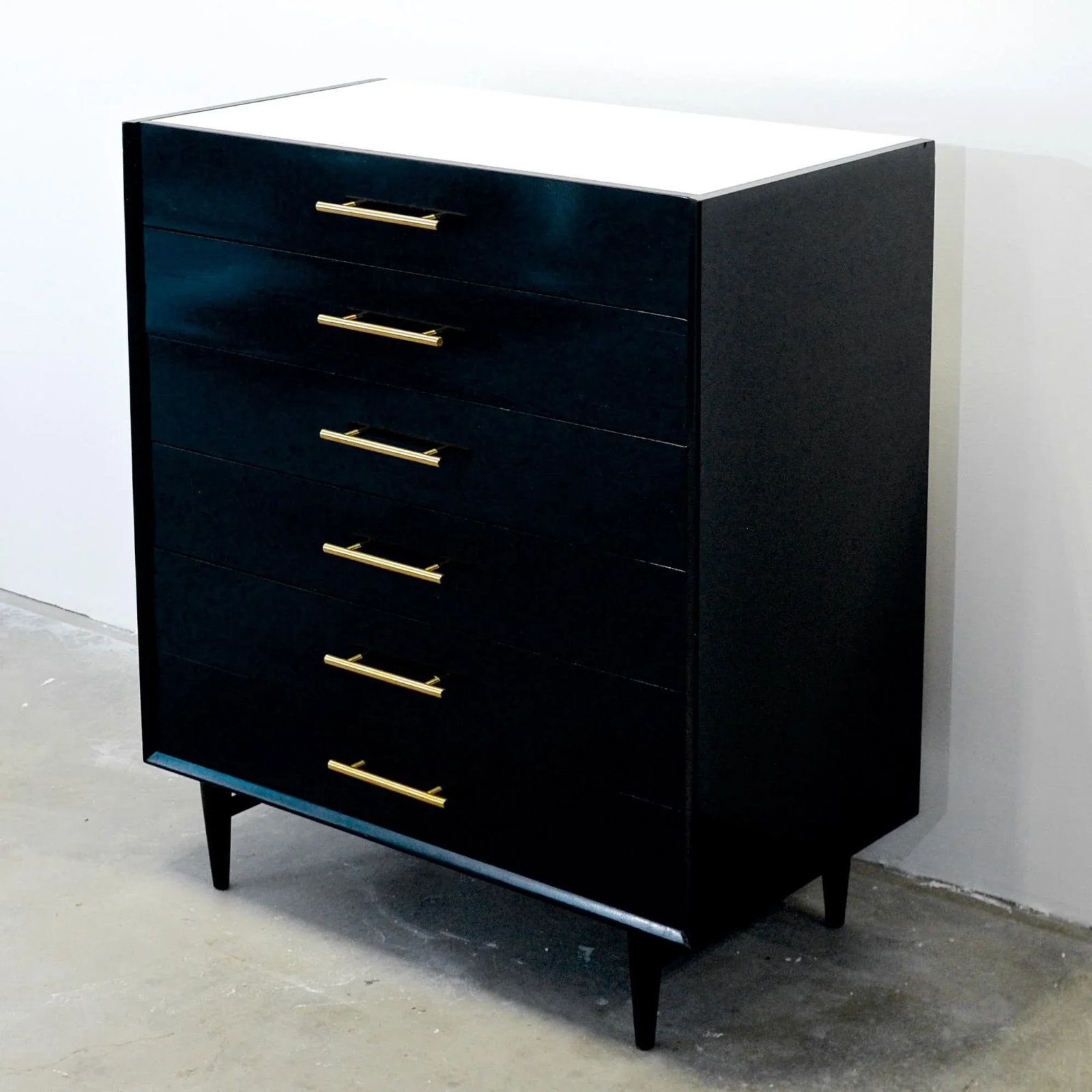 American of Martinsville "Silhouette Tall Dresser Designed by Merton L. Gershun - 3
