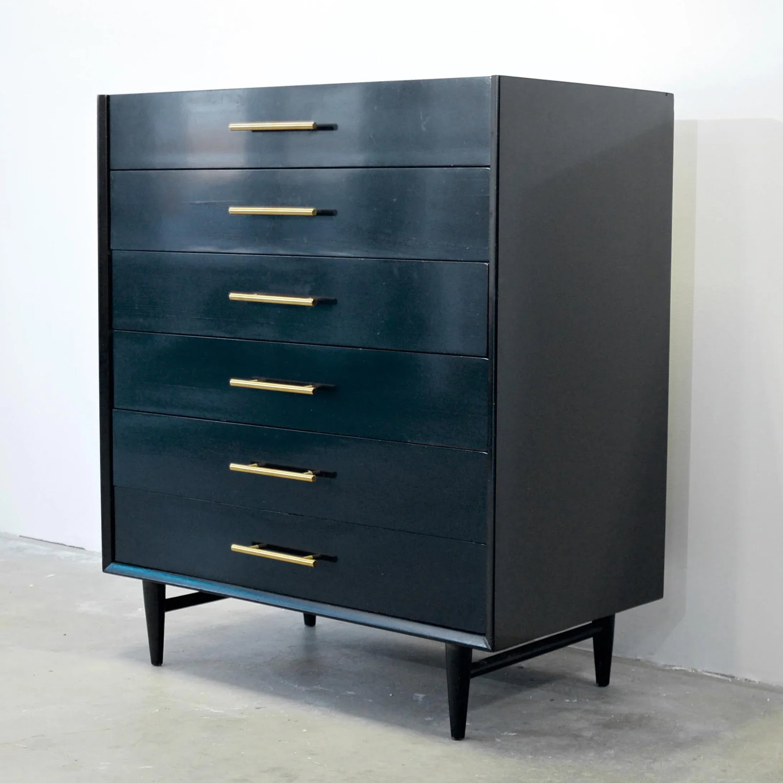 American of Martinsville "Silhouette Tall Dresser Designed by Merton L. Gershun - 6