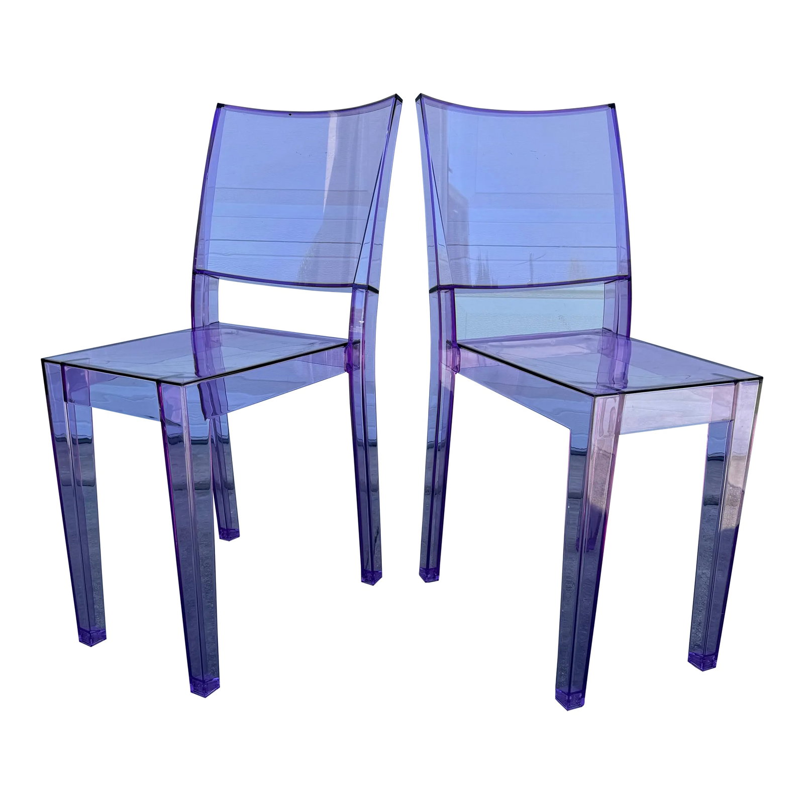 Philippe Starck for Kartell, Purple La Marie Chairs - a Pair (1 of 10)