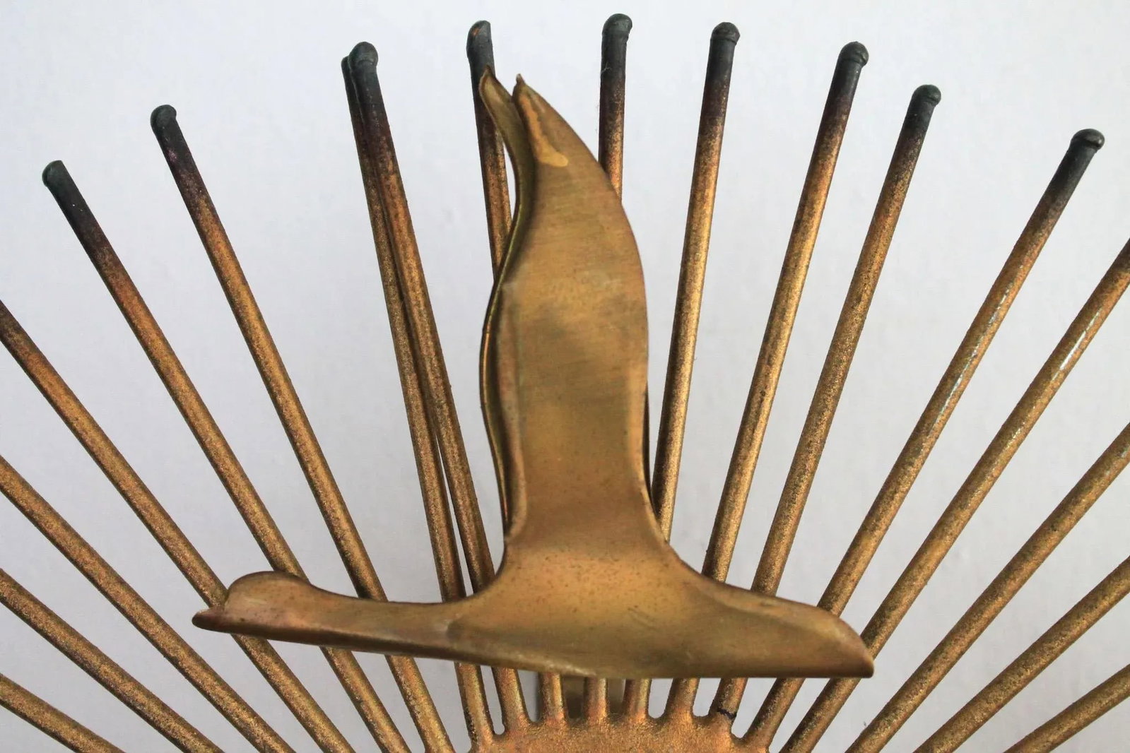 Vintage Brutalist Wall Art Birds Sculpture in the Style of Curtis Jere - 4