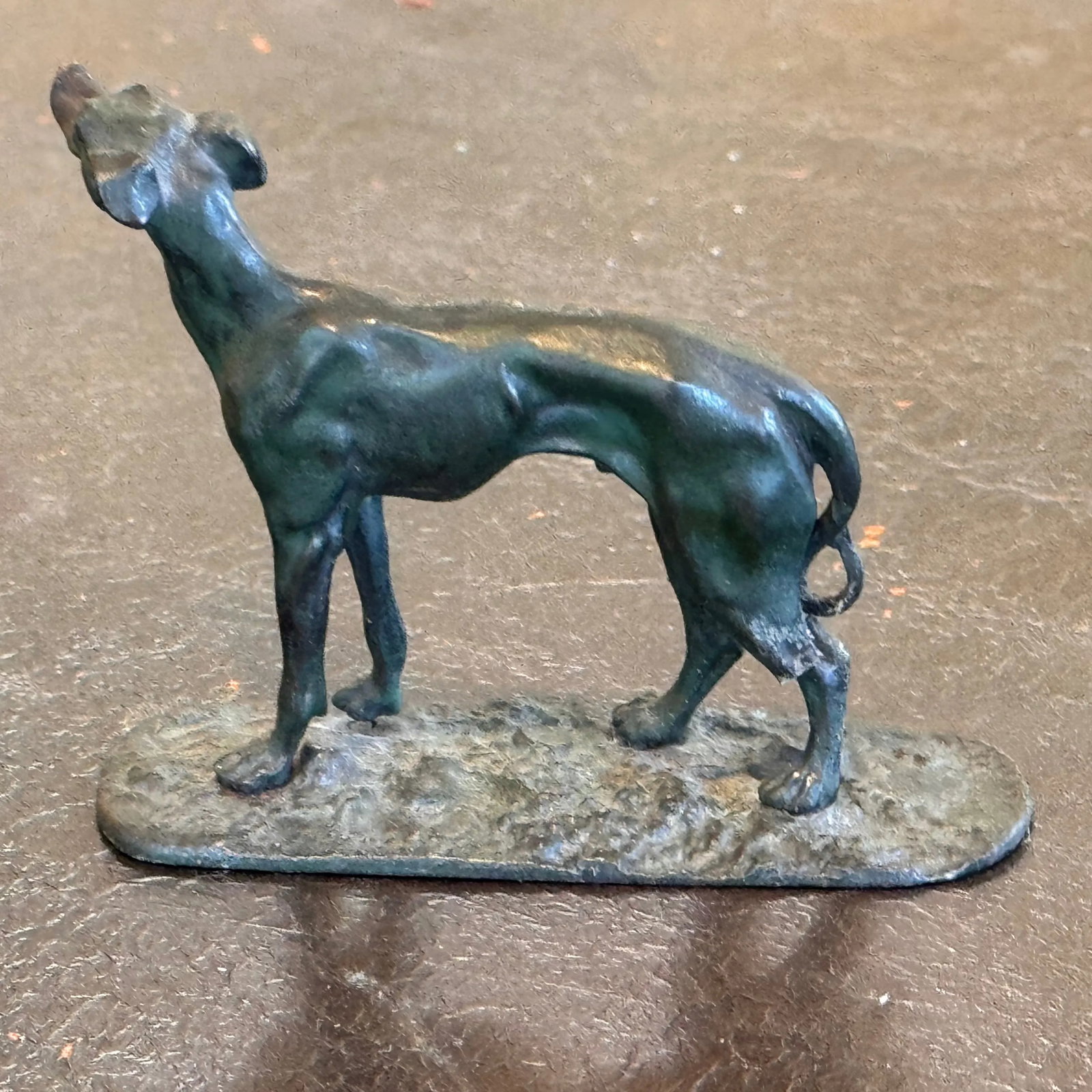Bronze Dog Sculpture - 4