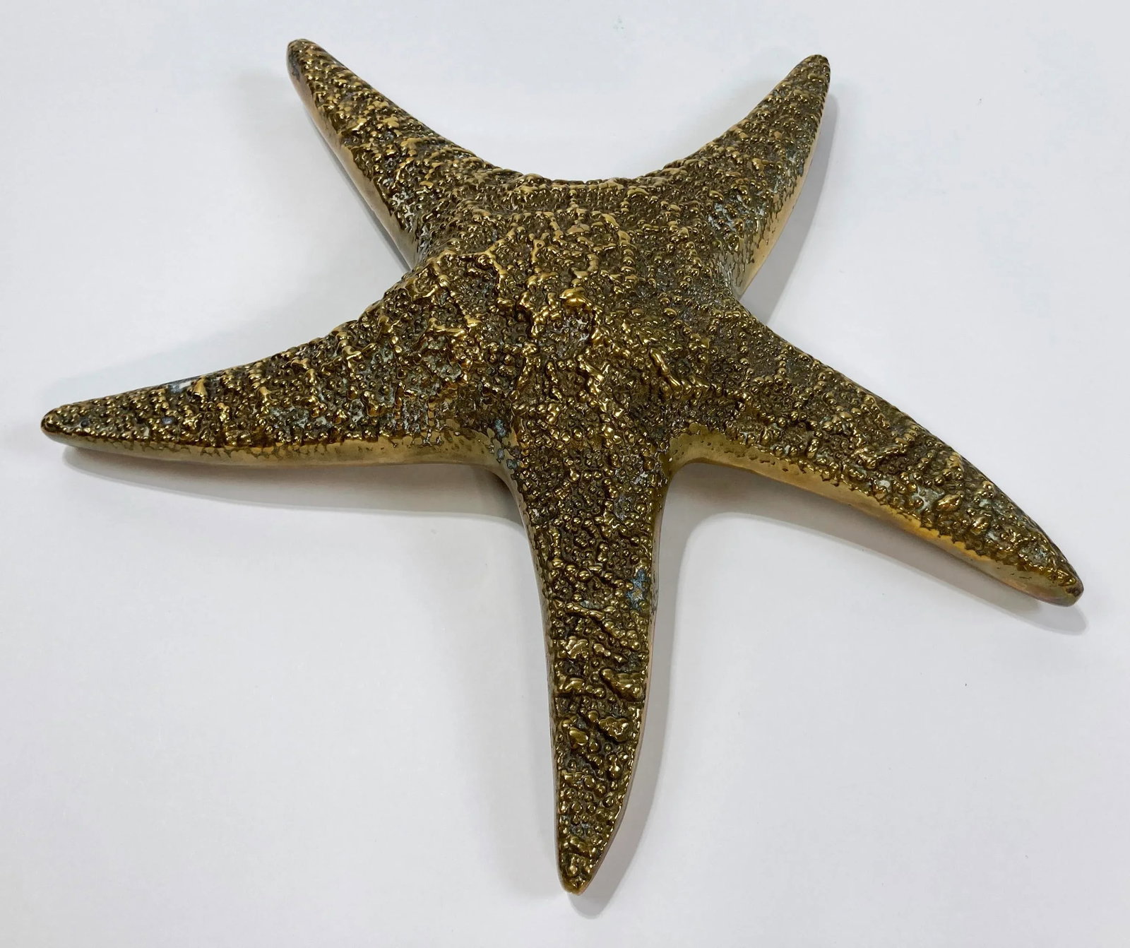 Vintage Brass Starfish Paper Weight - 2