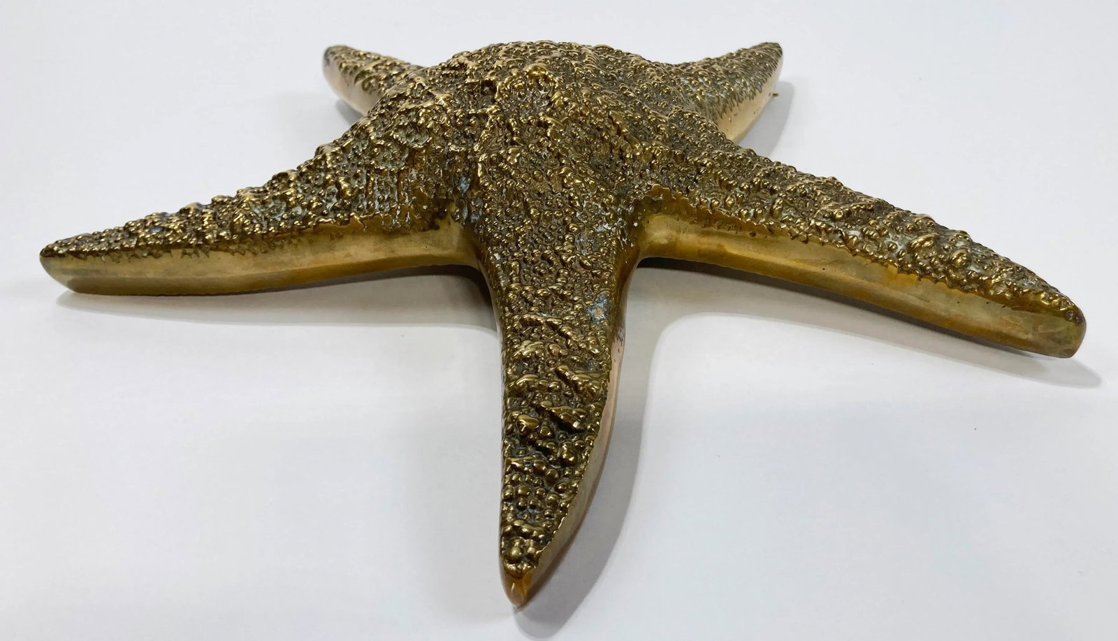 Vintage Brass Starfish Paper Weight - 4