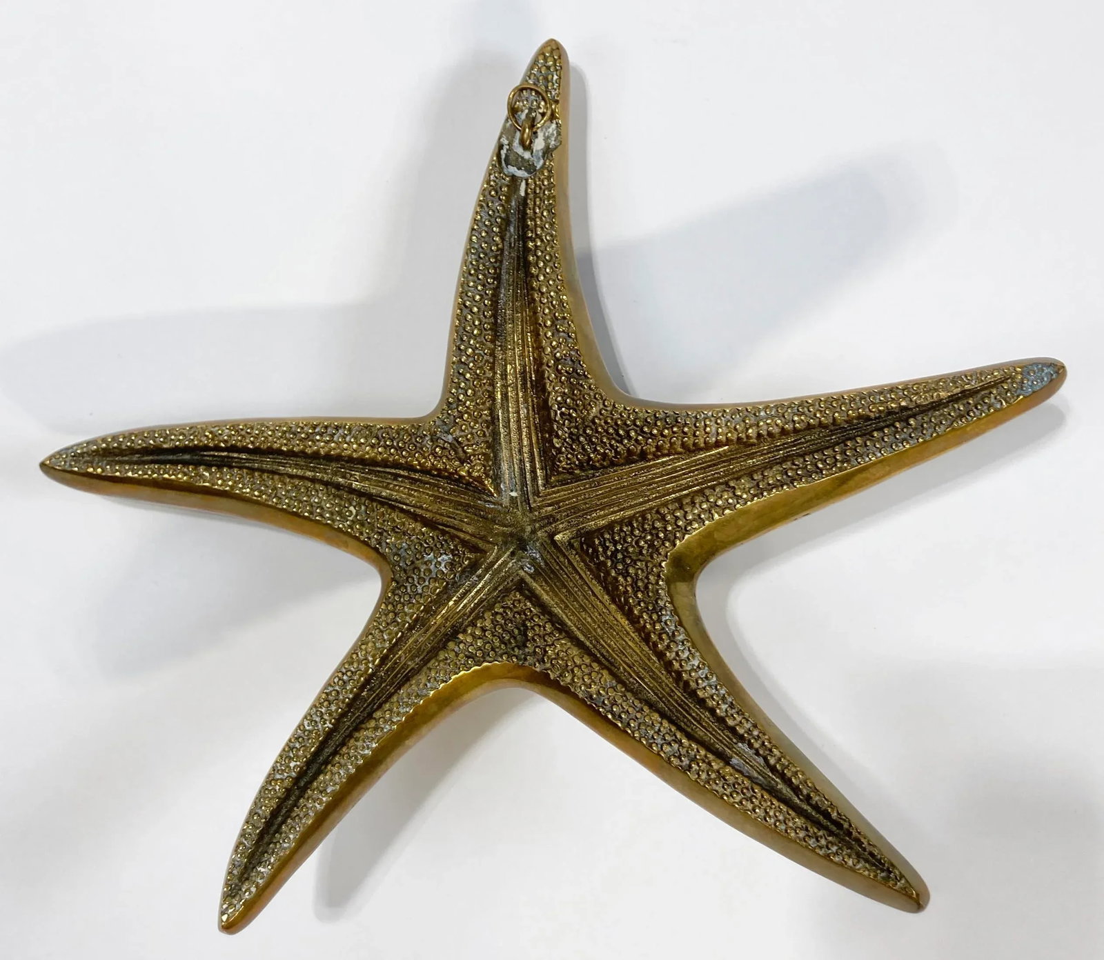 Vintage Brass Starfish Paper Weight - 5