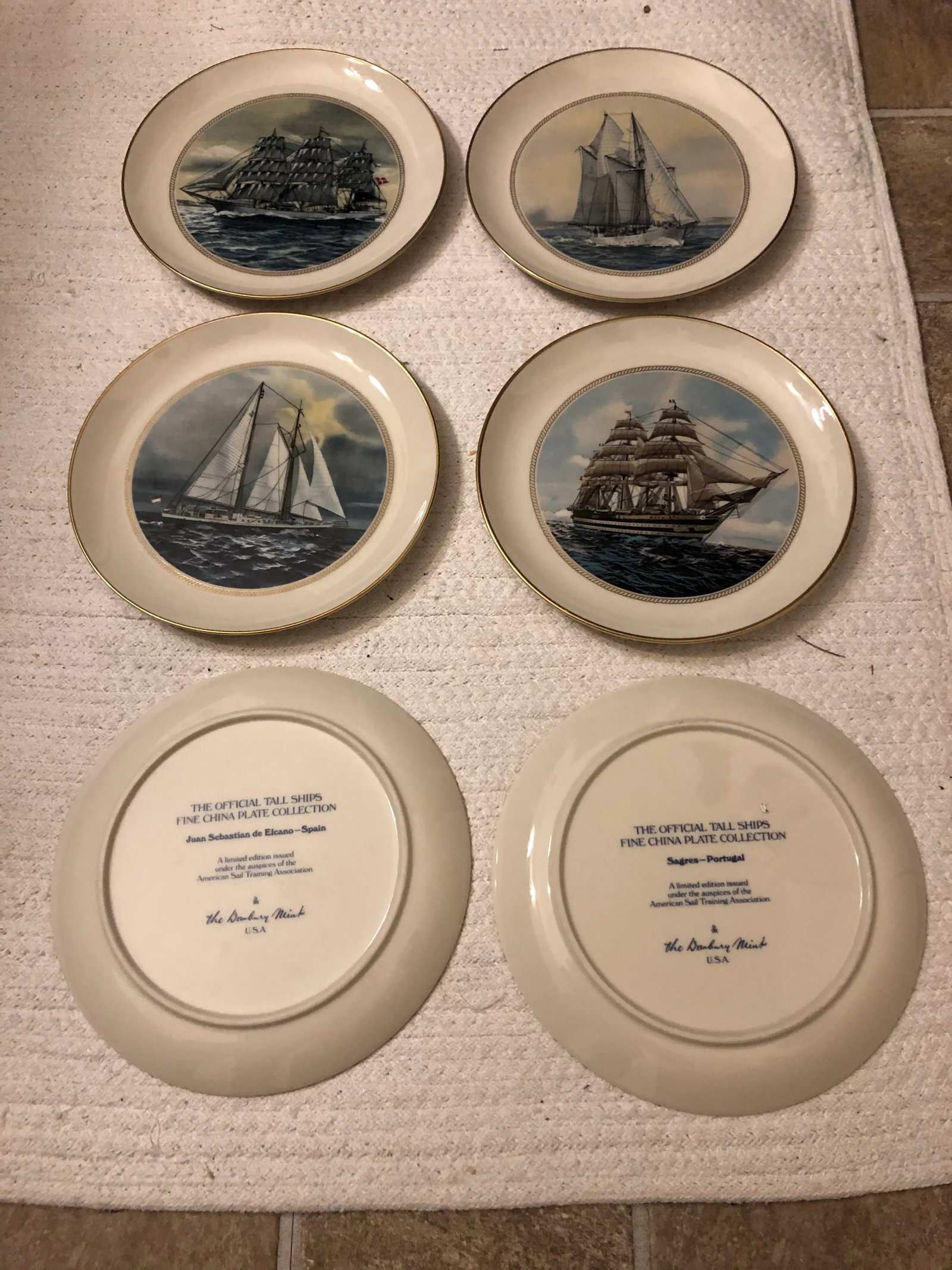 Tall Ships China Collection - Set of 6 - 2