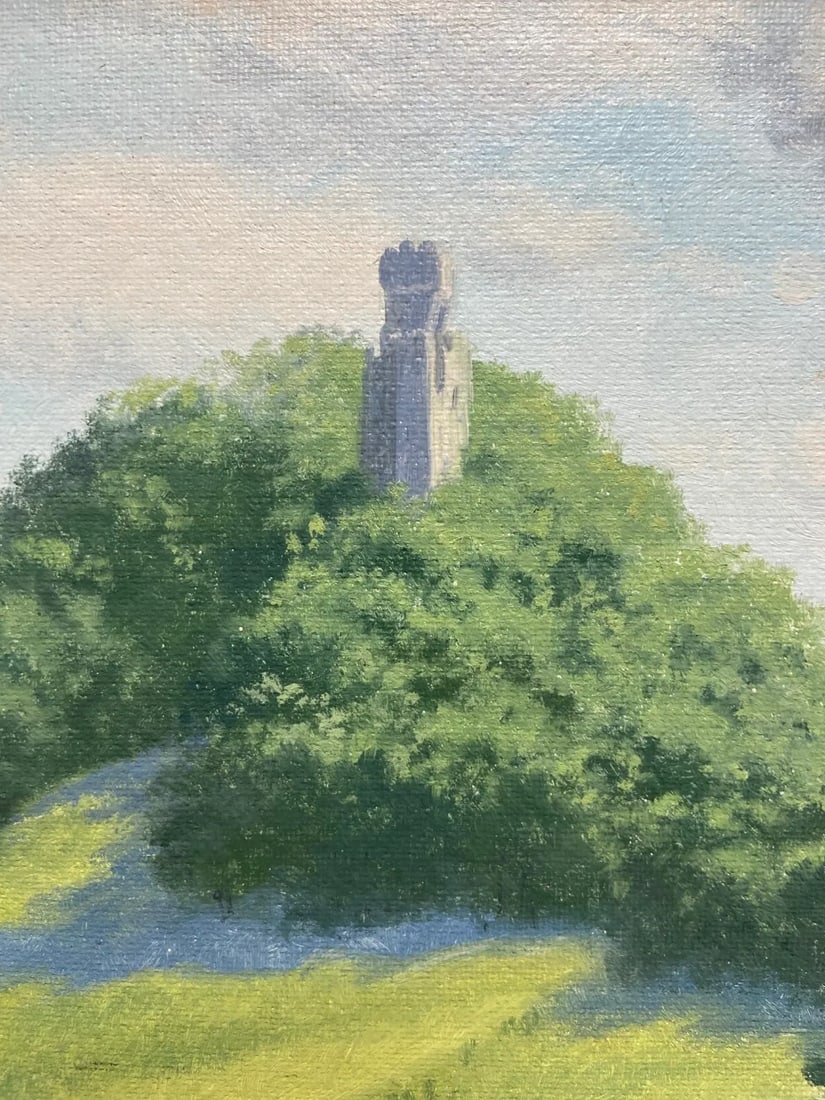 Original German Landscape on Board by David Pavlak - 3