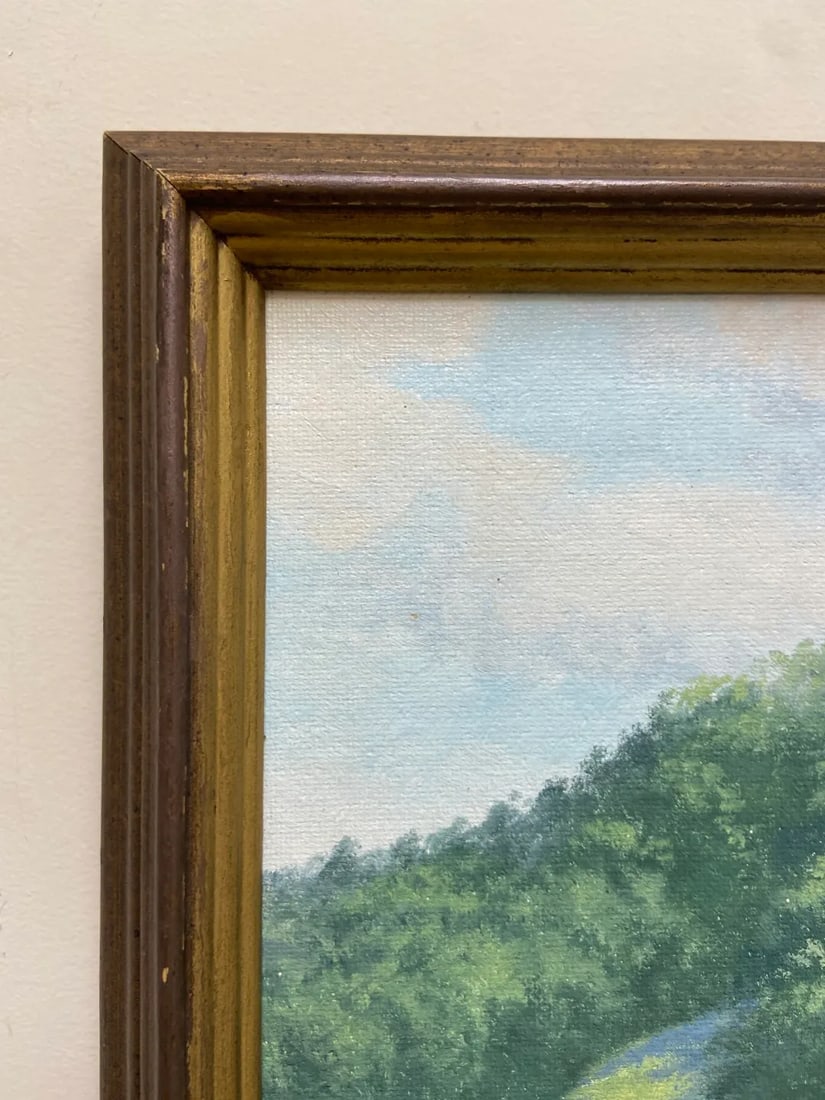 Original German Landscape on Board by David Pavlak - 7