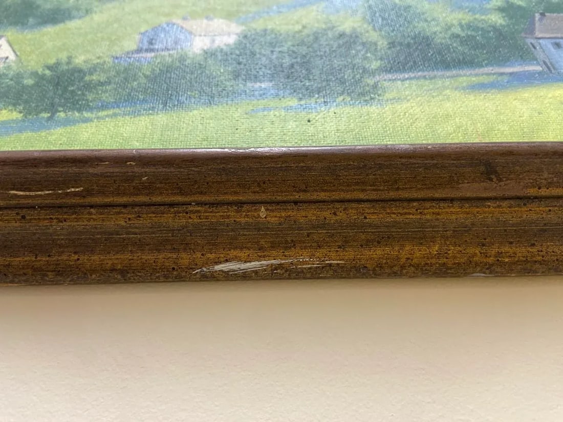 Original German Landscape on Board by David Pavlak - 9