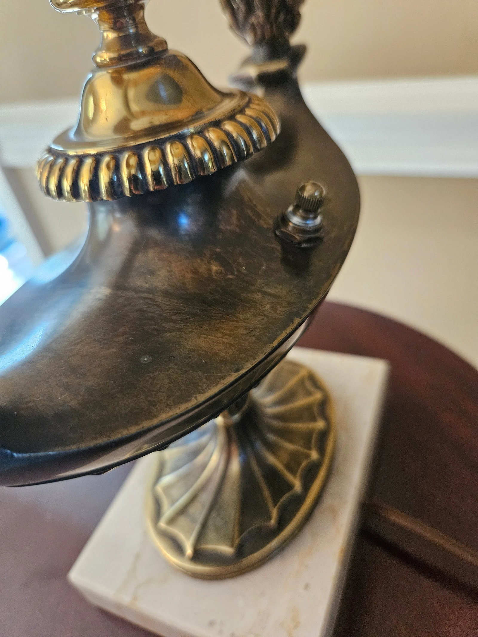1960s Stiffel Aladdin Genie Bouillotte Lamp - 7