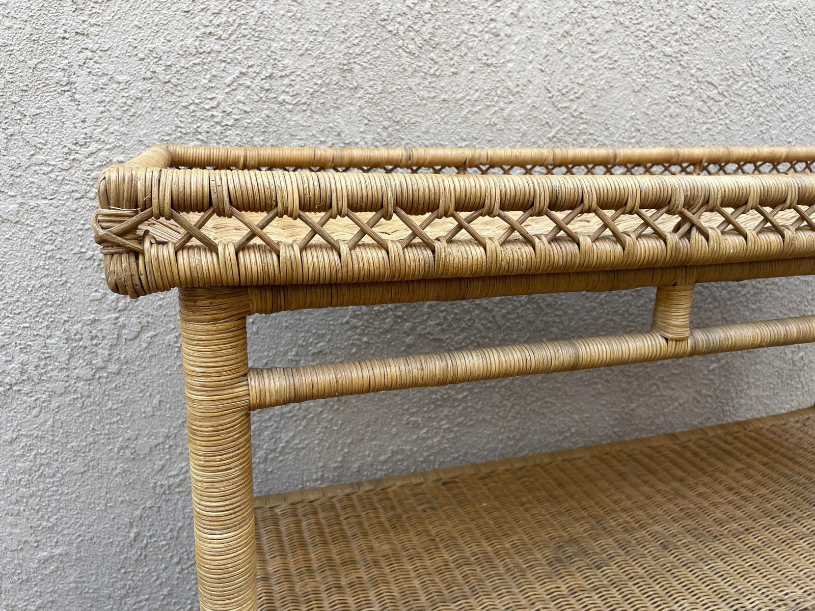 Made Goods Sarah Console Woven Rattan - 3