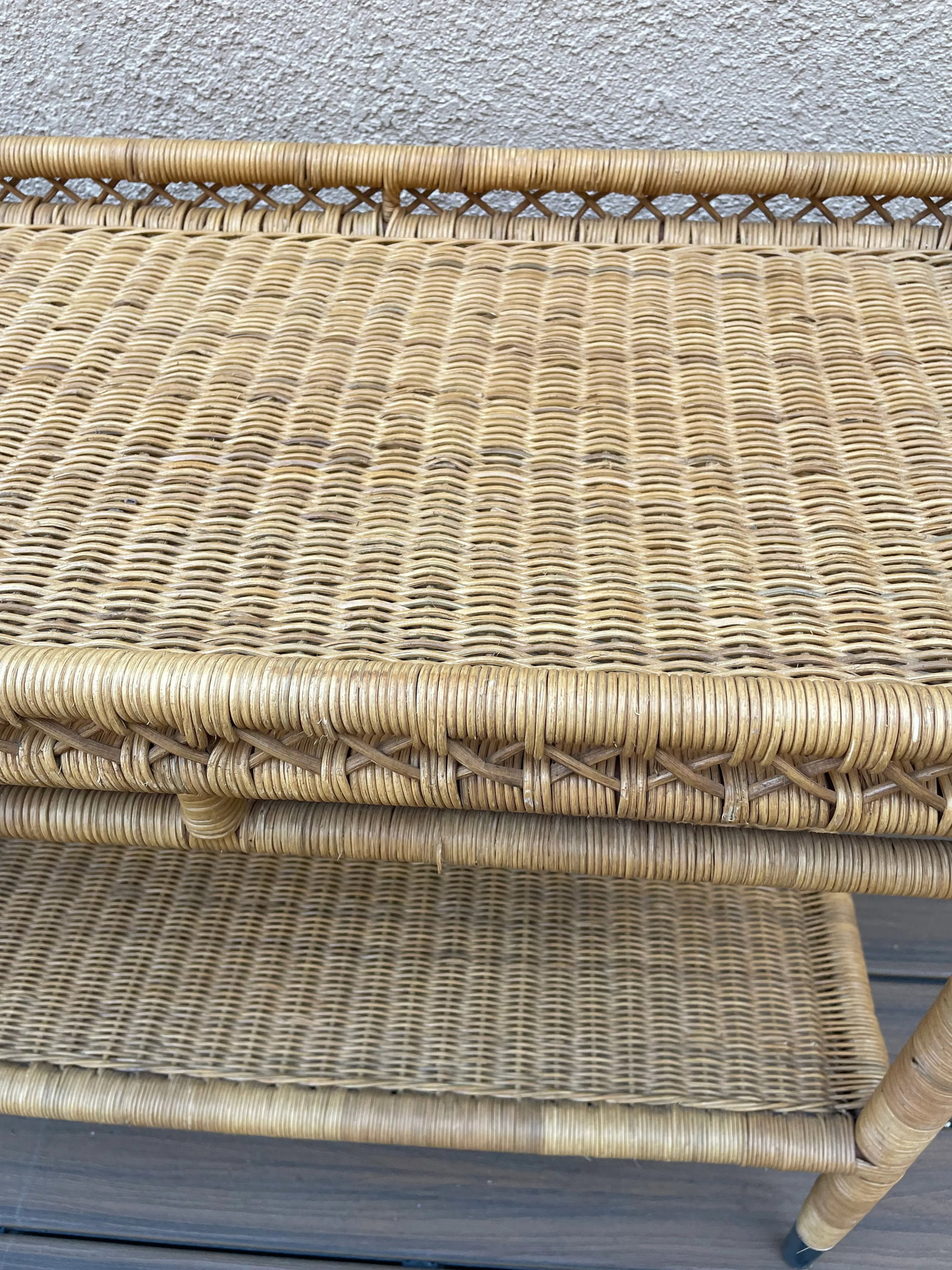 Made Goods Sarah Console Woven Rattan - 4