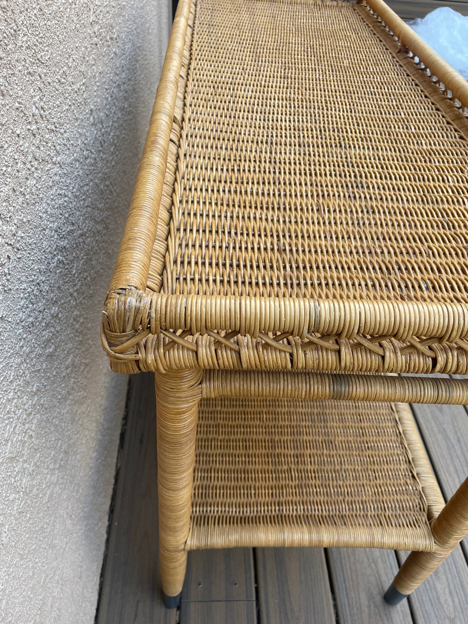 Made Goods Sarah Console Woven Rattan - 6