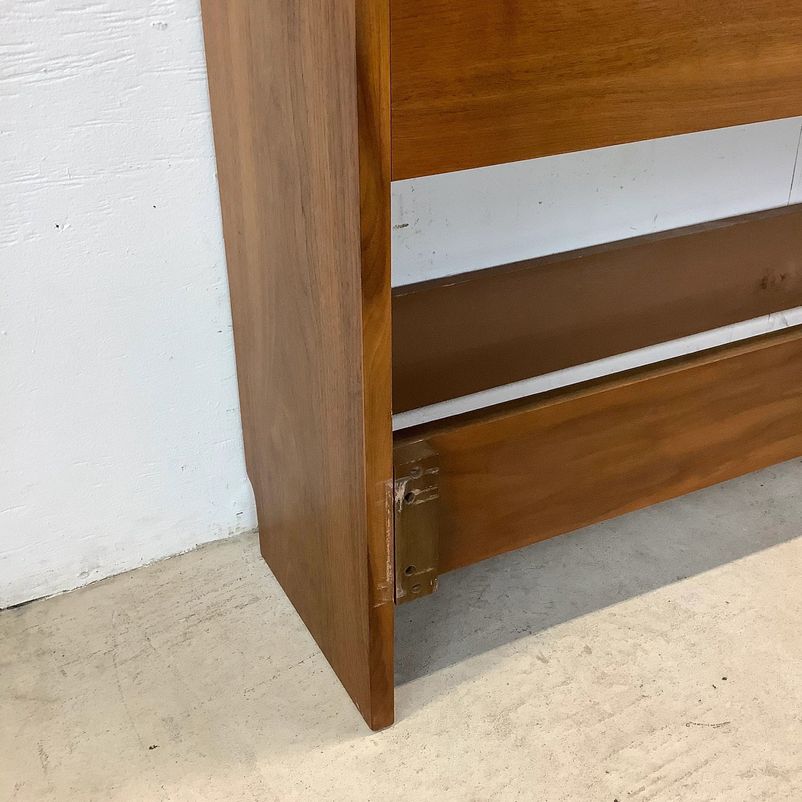 Mid-Century Full Size Storage Headboard- Drexel Declaration - 12