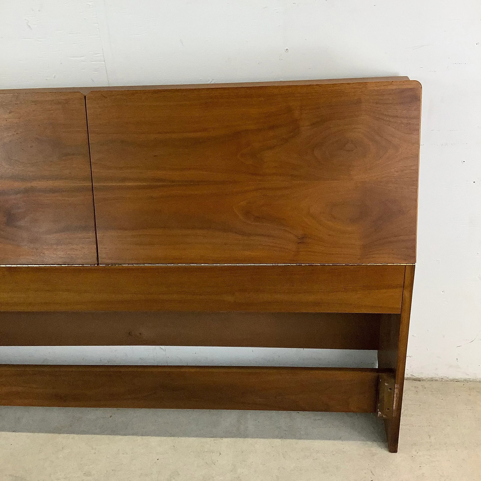 Mid-Century Full Size Storage Headboard- Drexel Declaration - 4