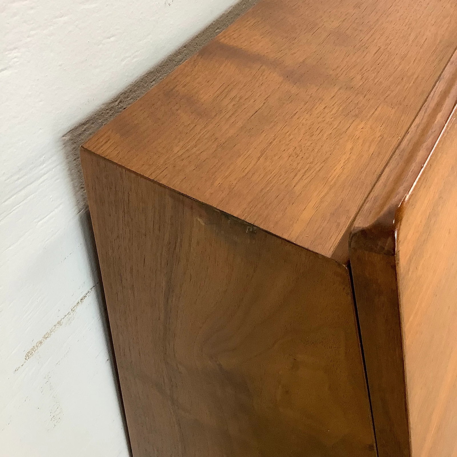 Mid-Century Full Size Storage Headboard- Drexel Declaration - 8