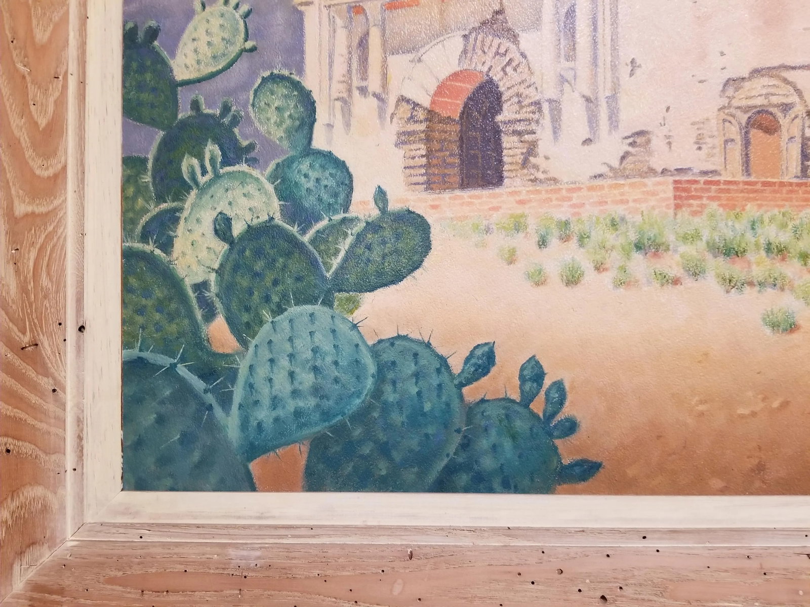 Tumacacori Mission Painting by William Norris Dakin - 5