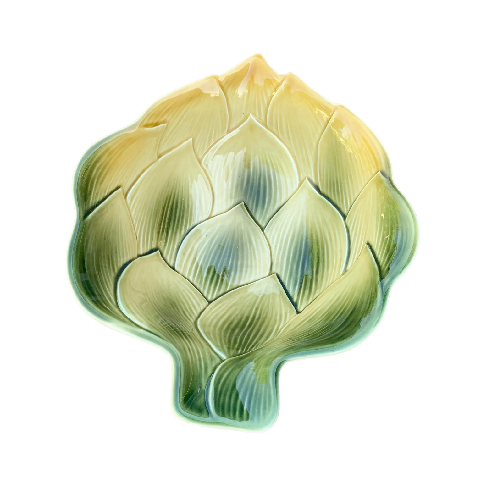 Mid-Century Ancora Italy Majolica Artichoke Bowl - 2