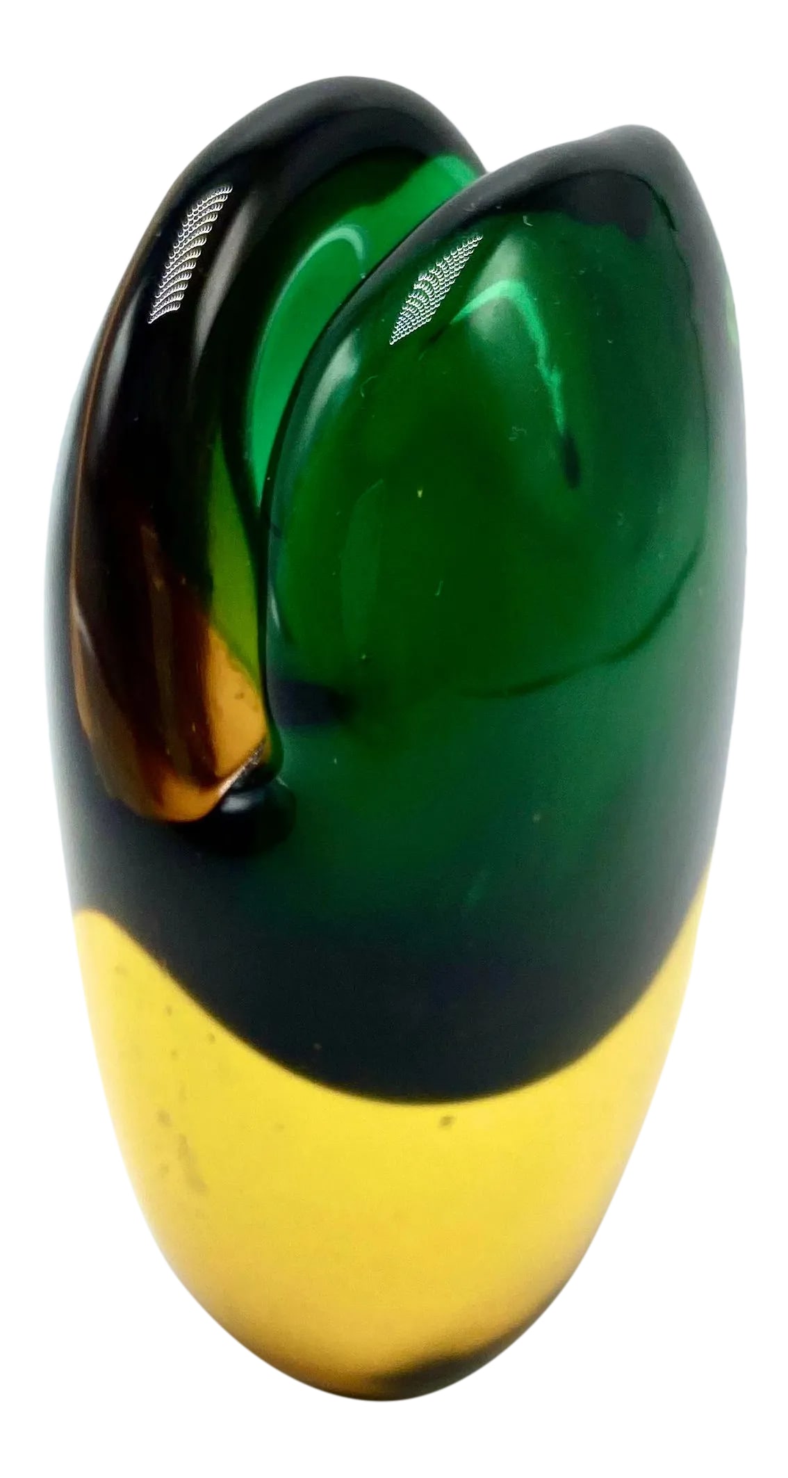 1950s Flavio Poli - Seguso Vetri d'Arte Somerso Vase (1 of 6)