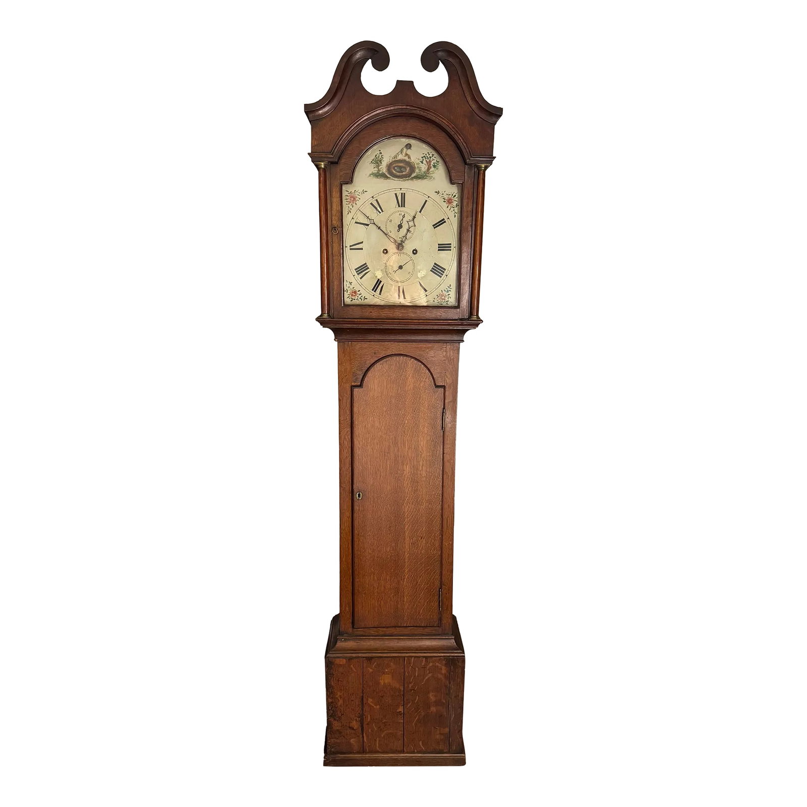 Late 18th Century Georgian Era English Grandfather Clock (1 of 8)