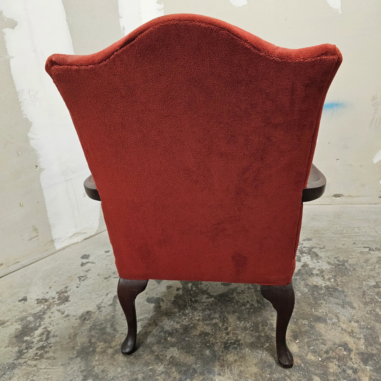 1950s Baker Mahogany Lolling Chair - 9