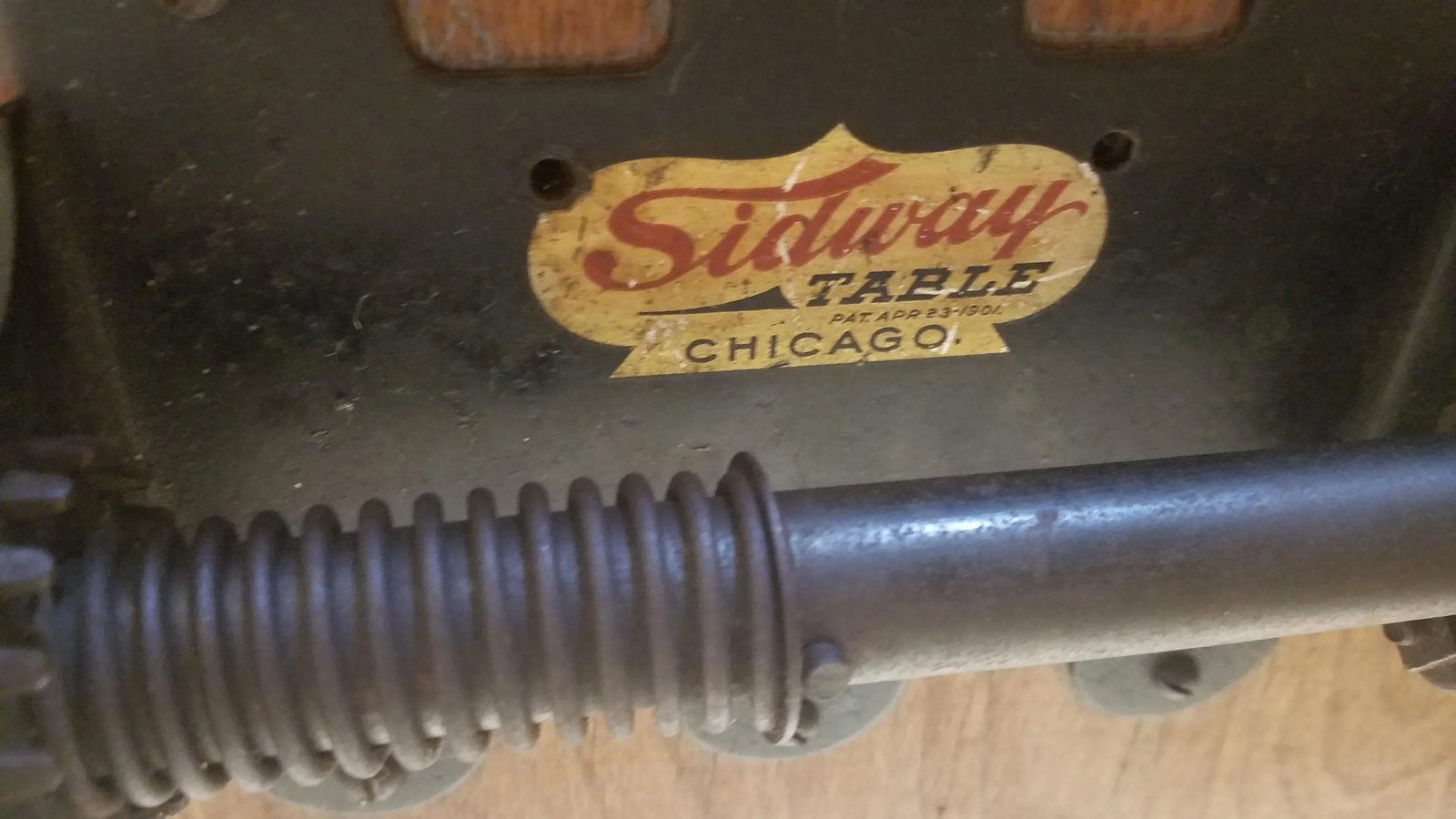 Antique Flip Top Table - 4