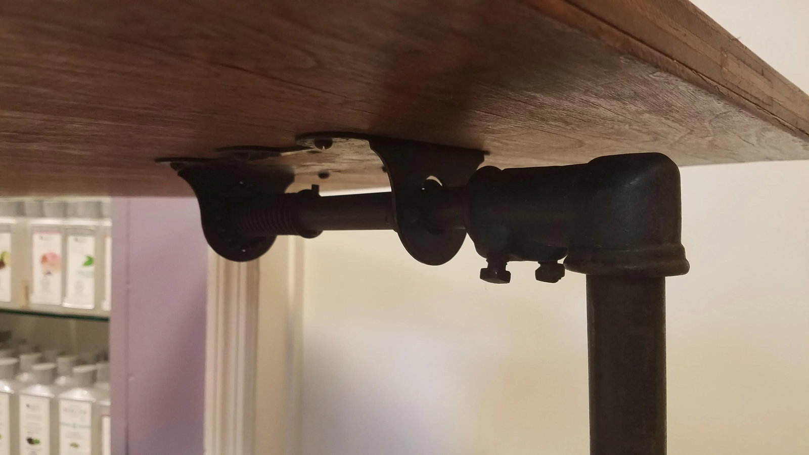 Antique Flip Top Table - 5