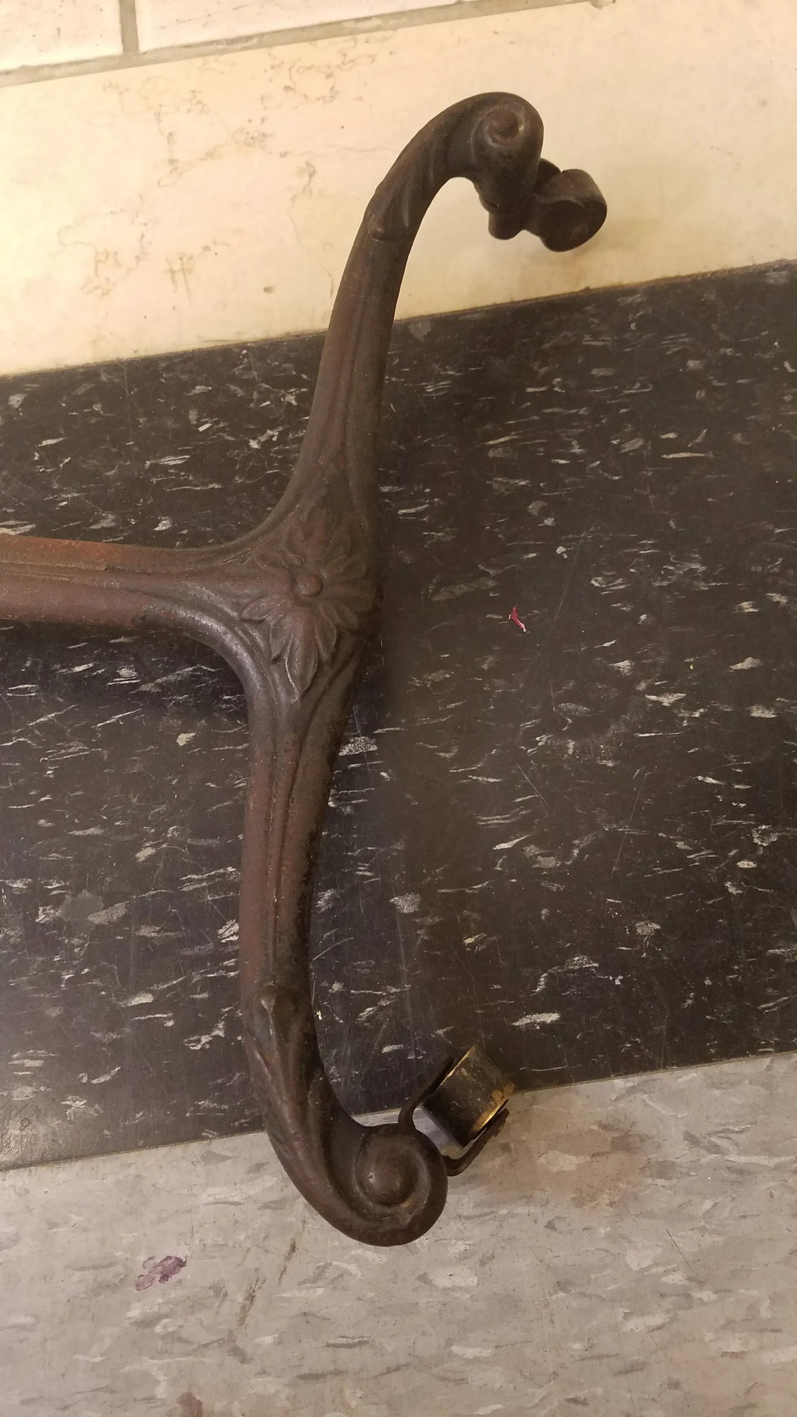 Antique Flip Top Table - 7