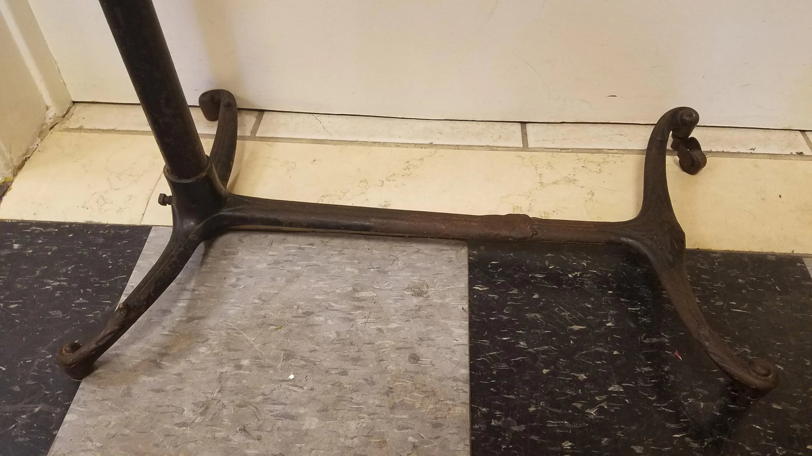 Antique Flip Top Table - 9