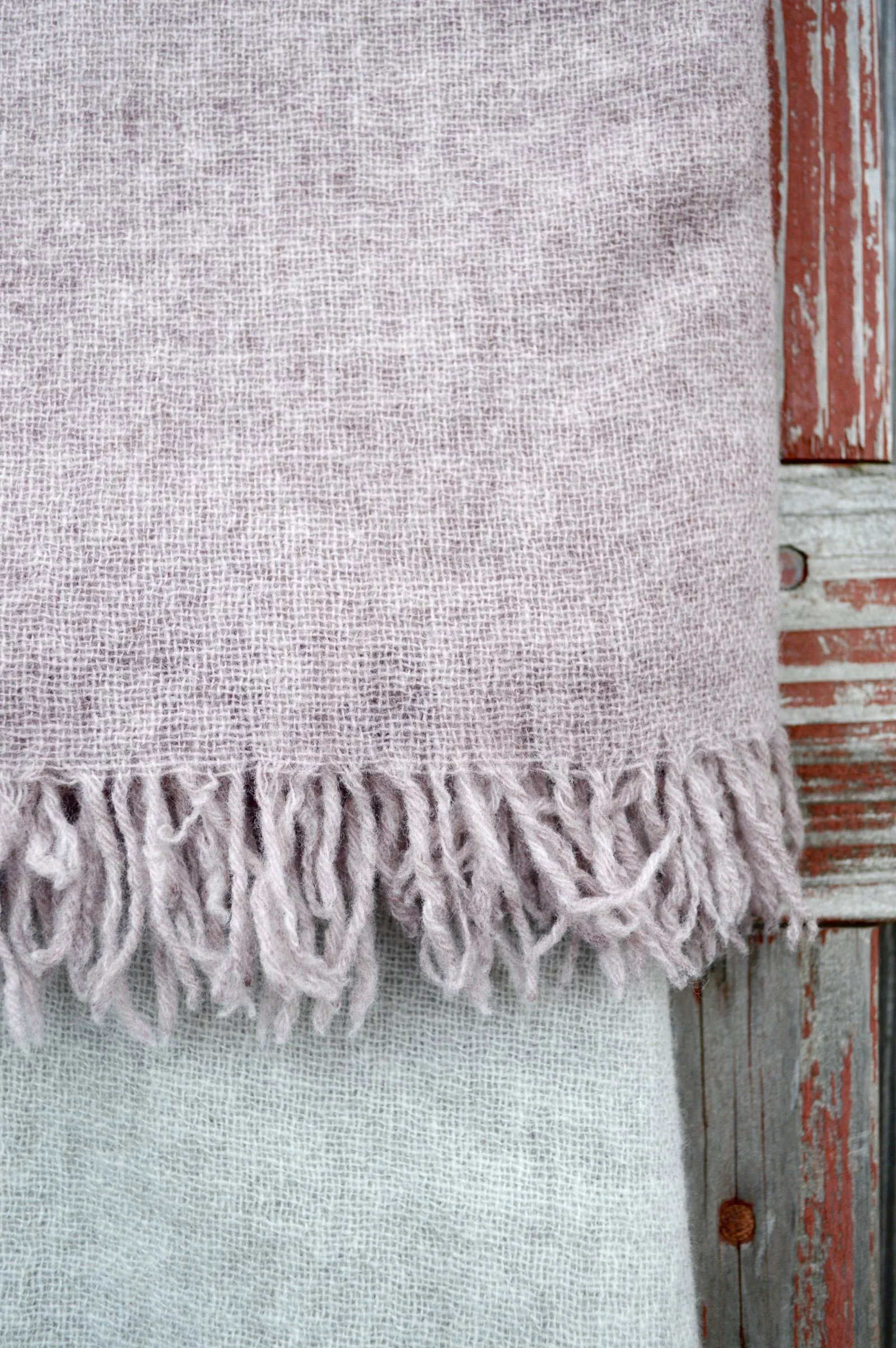 FirmaMenta Italian Ice Gray Gauze Throw - 10