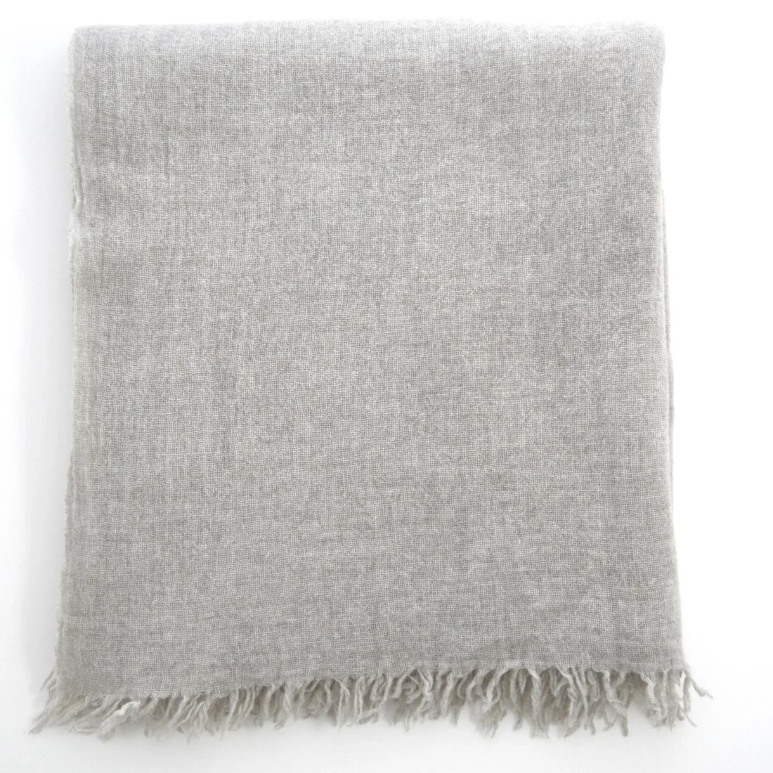 FirmaMenta Italian Ice Gray Gauze Throw - 11