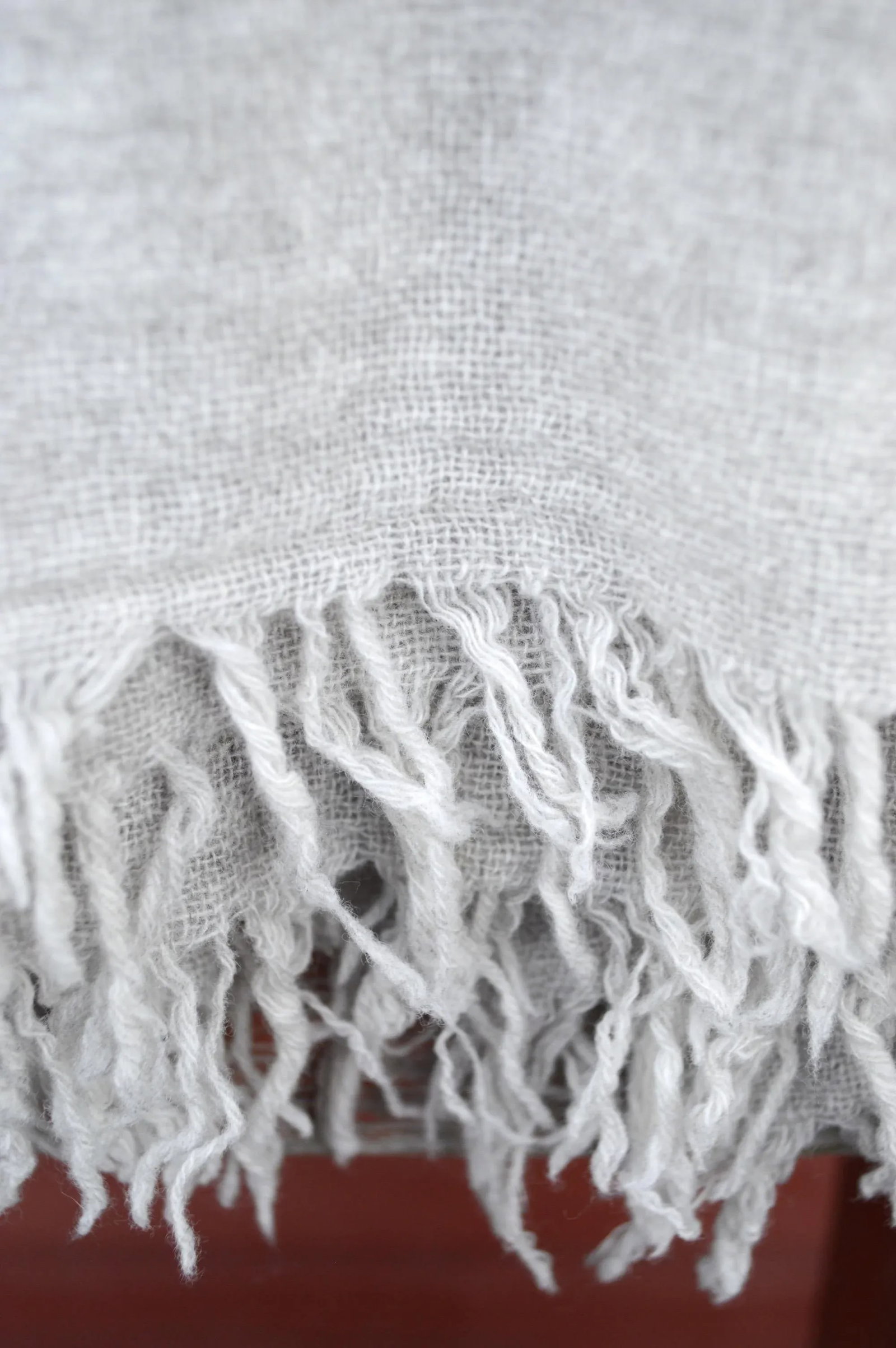 FirmaMenta Italian Ice Gray Gauze Throw - 8