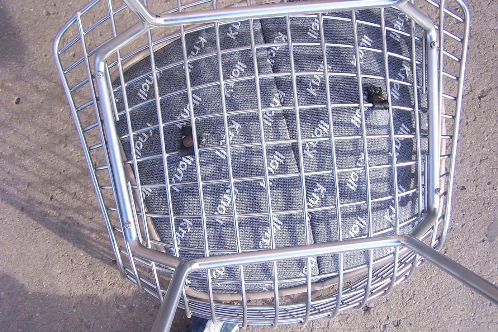 Vintage Tall Wire Bertoia Bar Chair by Knoll - 7