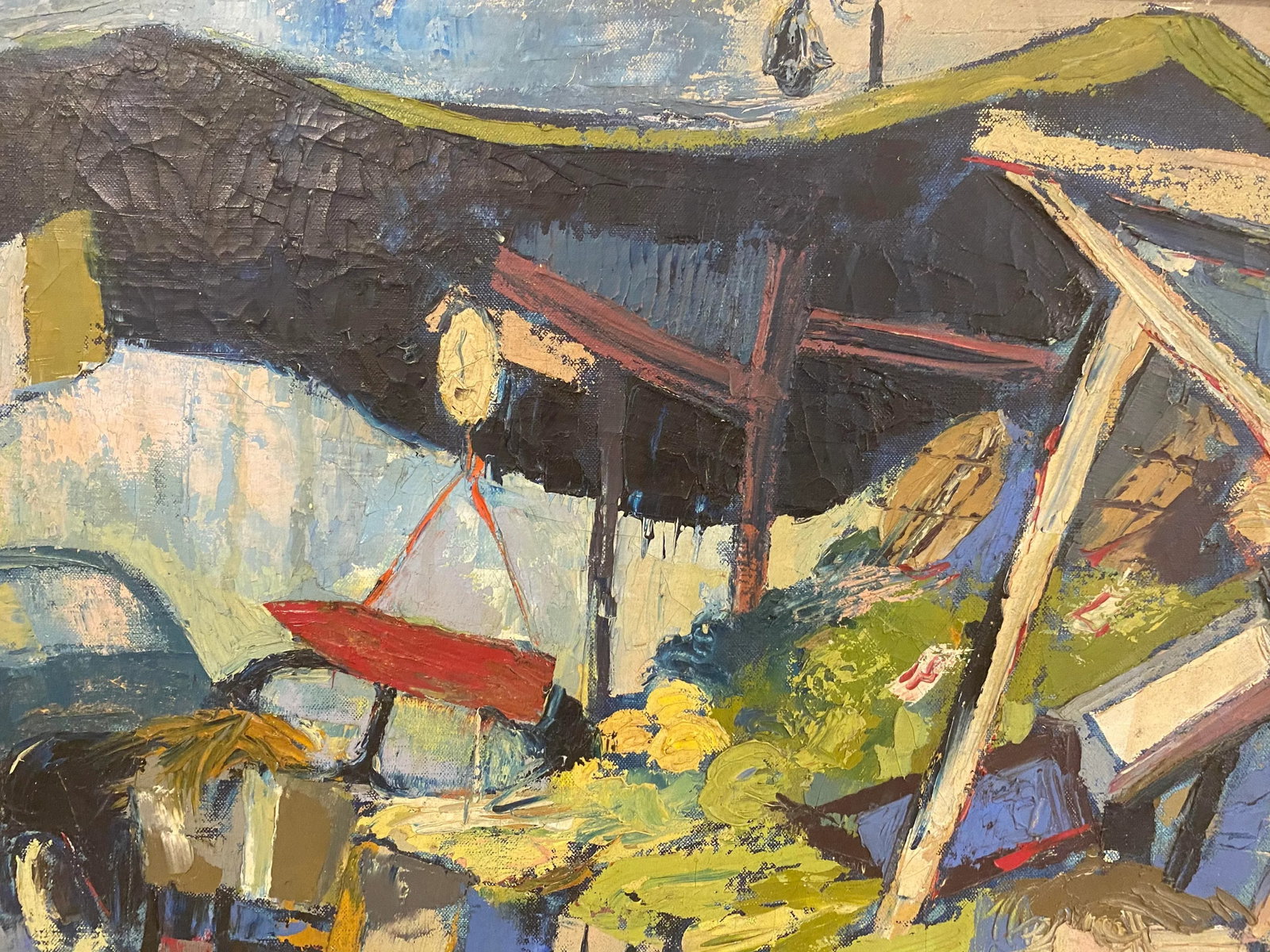 Don Bloom Market Scene 1957 - 4