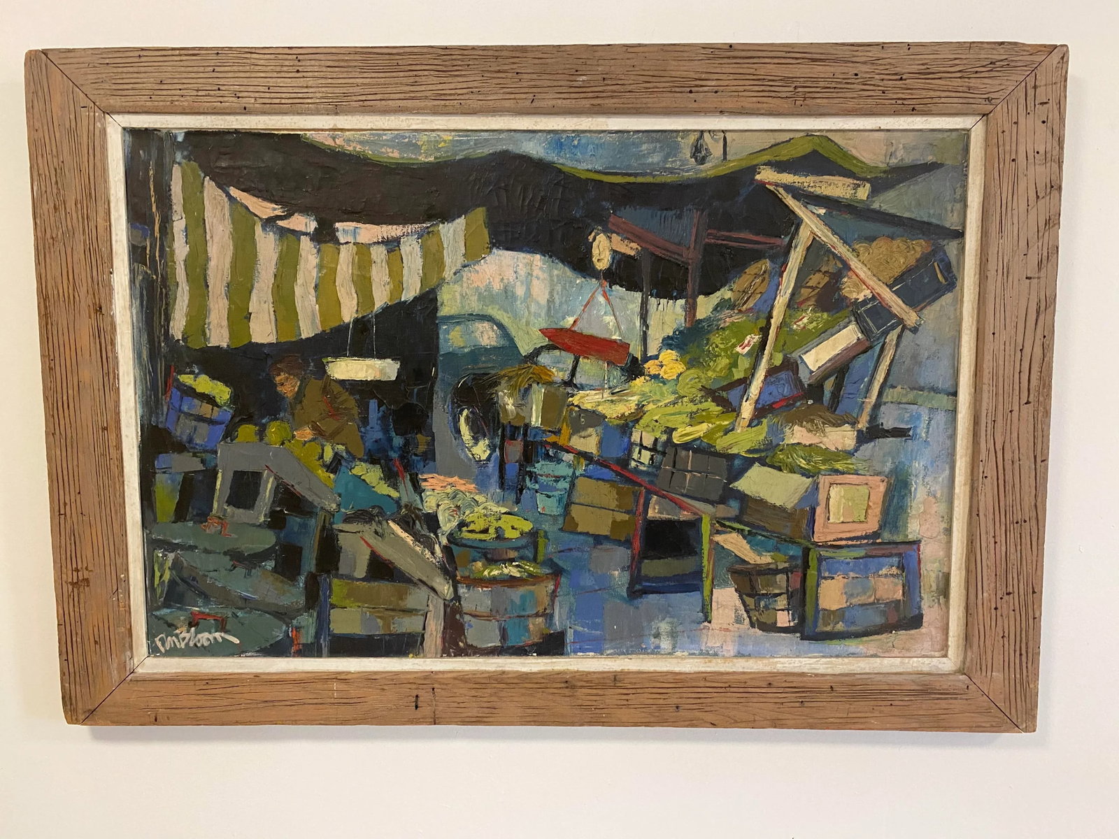 Don Bloom Market Scene 1957 - 5