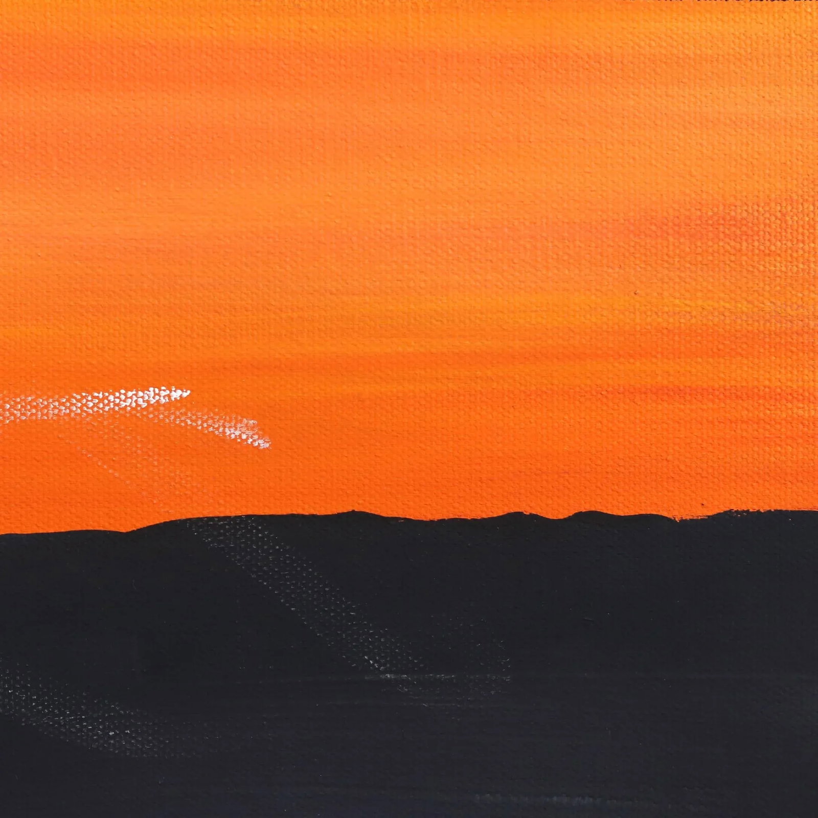 "La Brea Sunset Aerial'' City View From Above Original Painting by Pete Kasprzak - 3