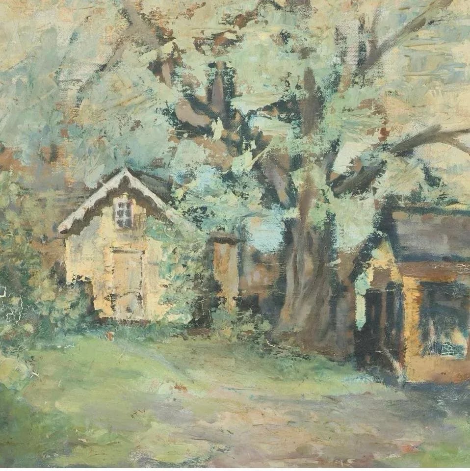 Vintage Landscape Oil Painting - 3